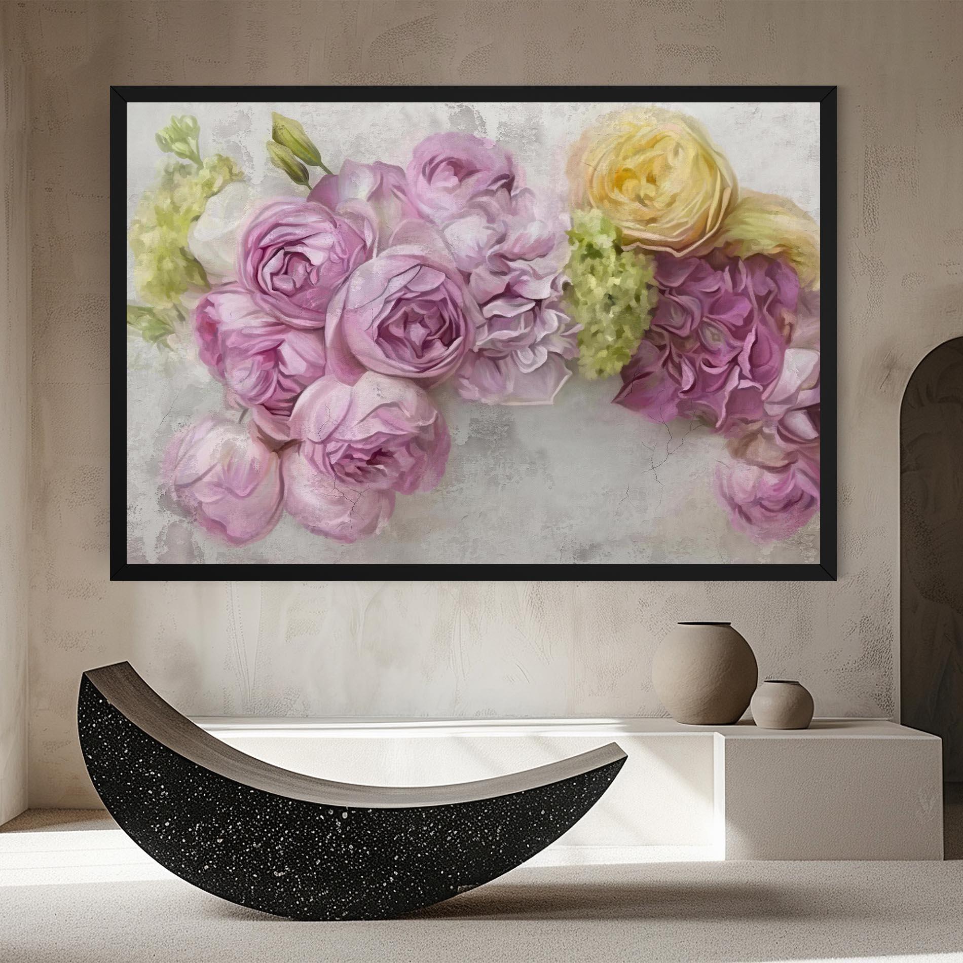 Vászonkép Trandafiri Colorati mockup 8