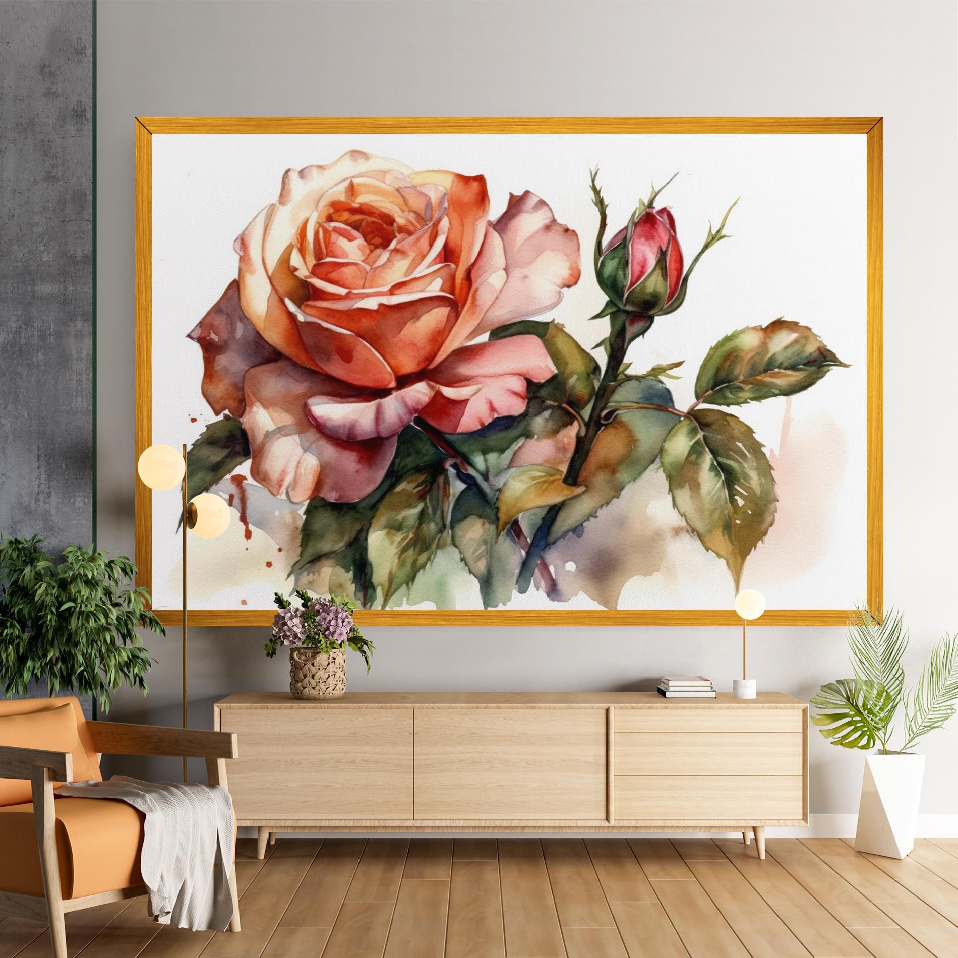 Big Rose Painted mockup 9