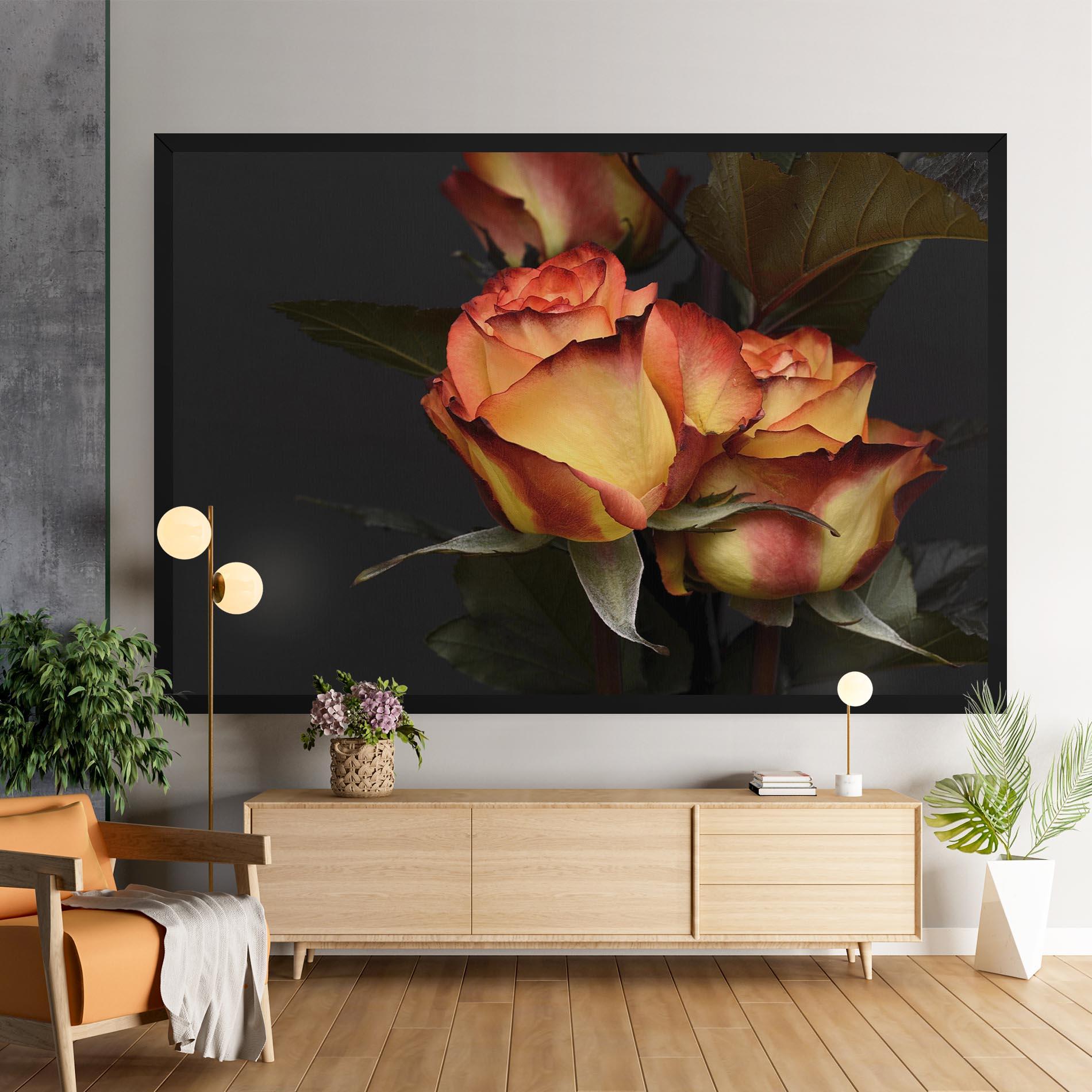 Vászonkép Orange Rose mockup 9