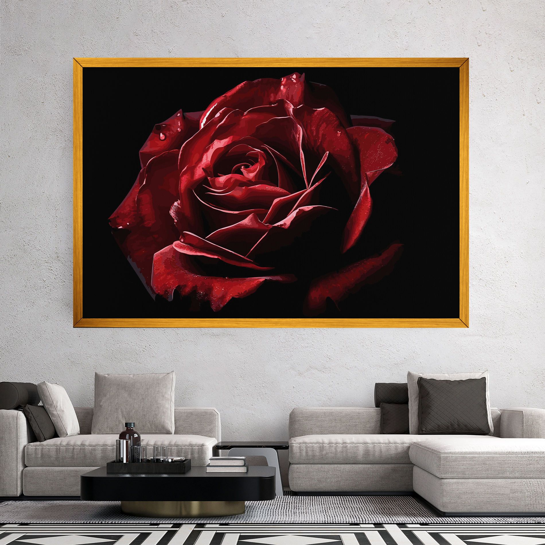 Big Red Rose mockup 2