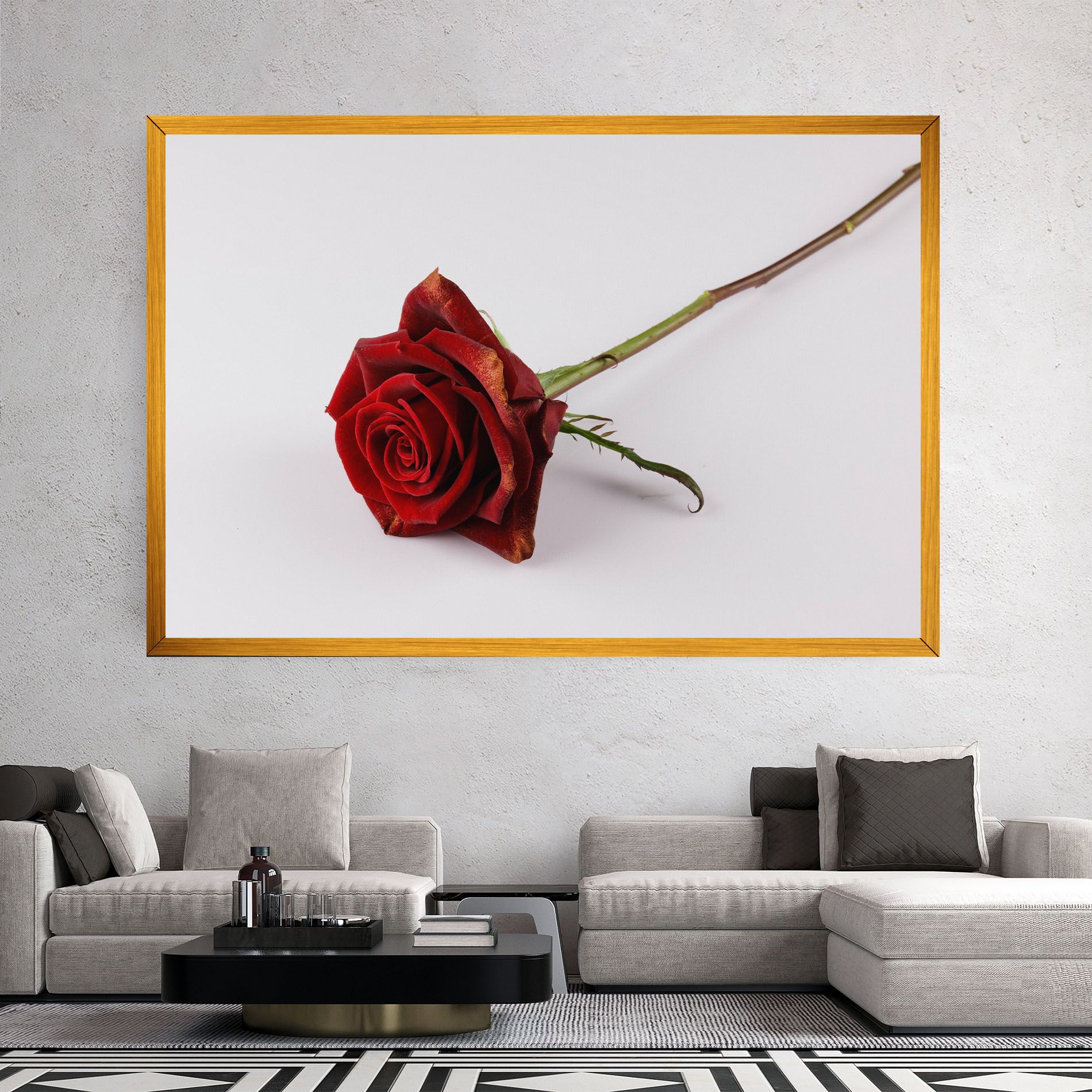 Lonely Rose mockup 2