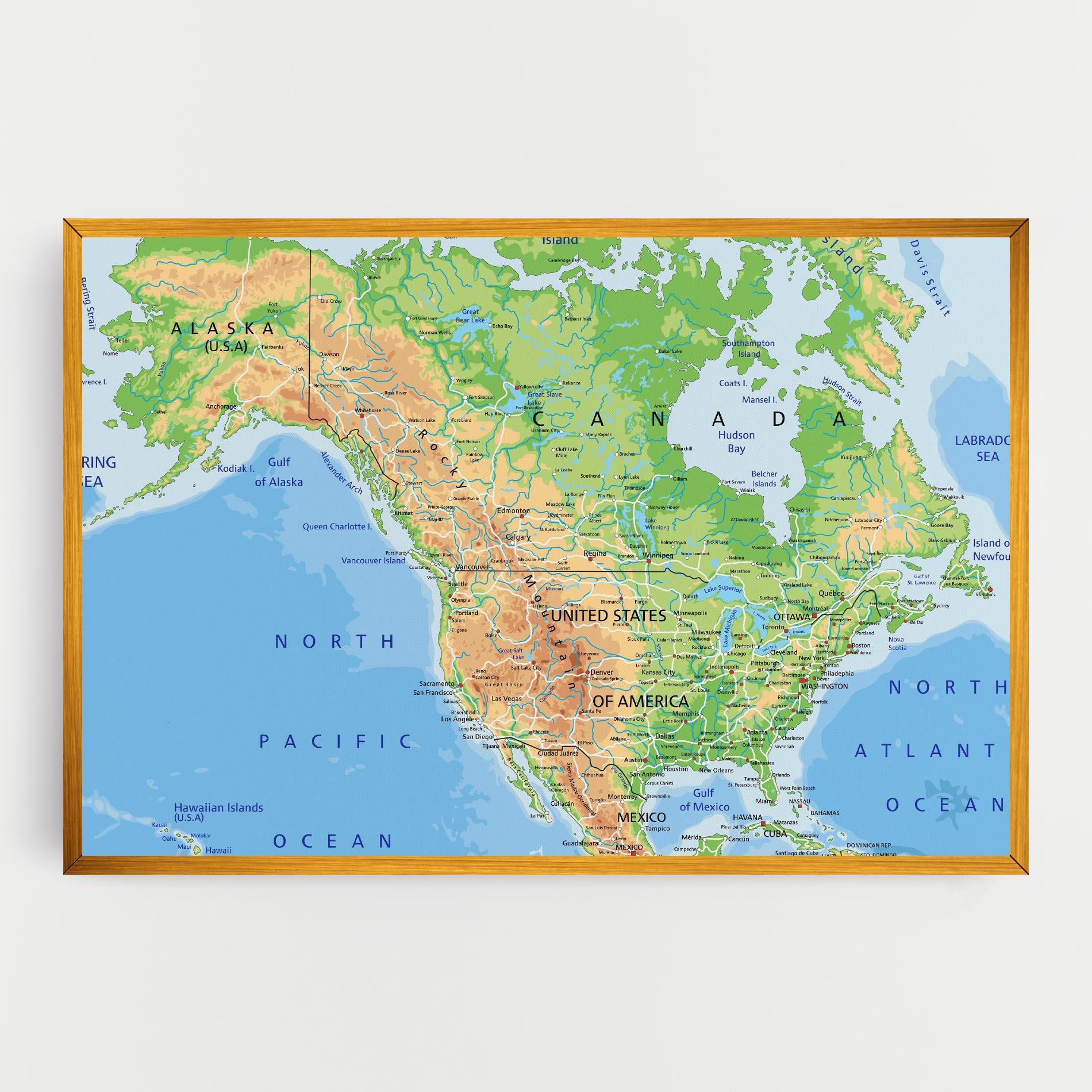 Vászonkép Canada mockup 0