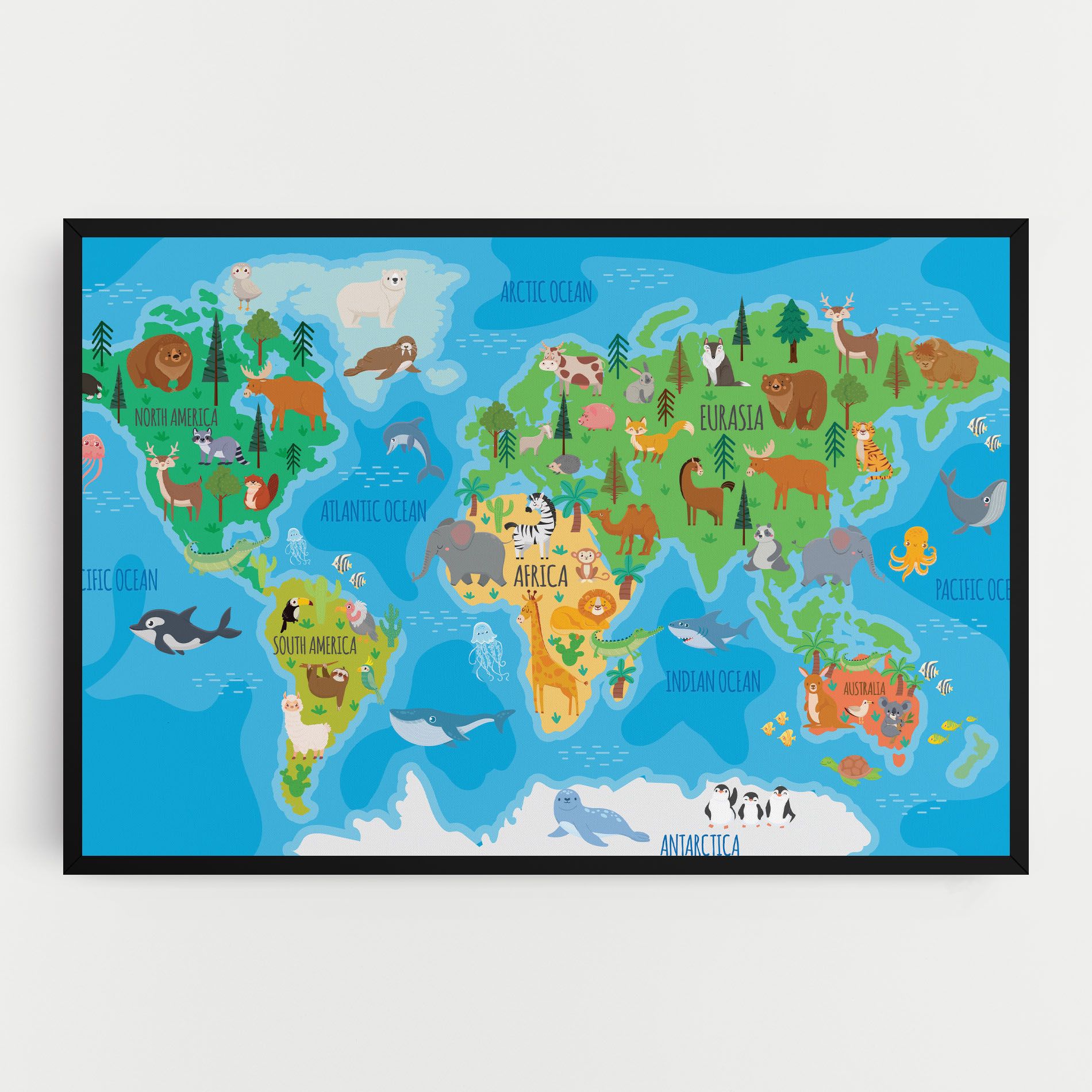 Worldwide Kids Map mockup 0
