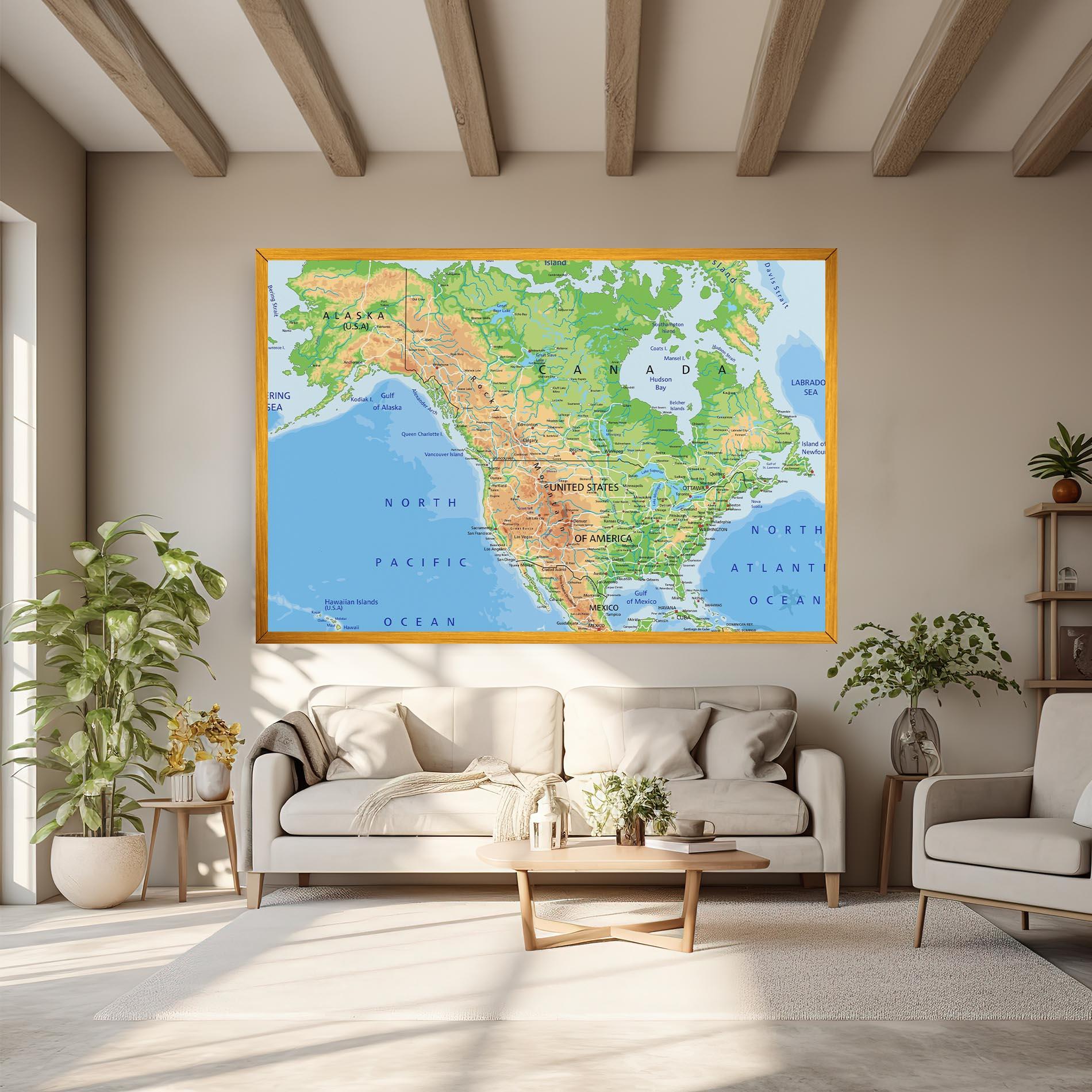 Vászonkép Canada mockup 6