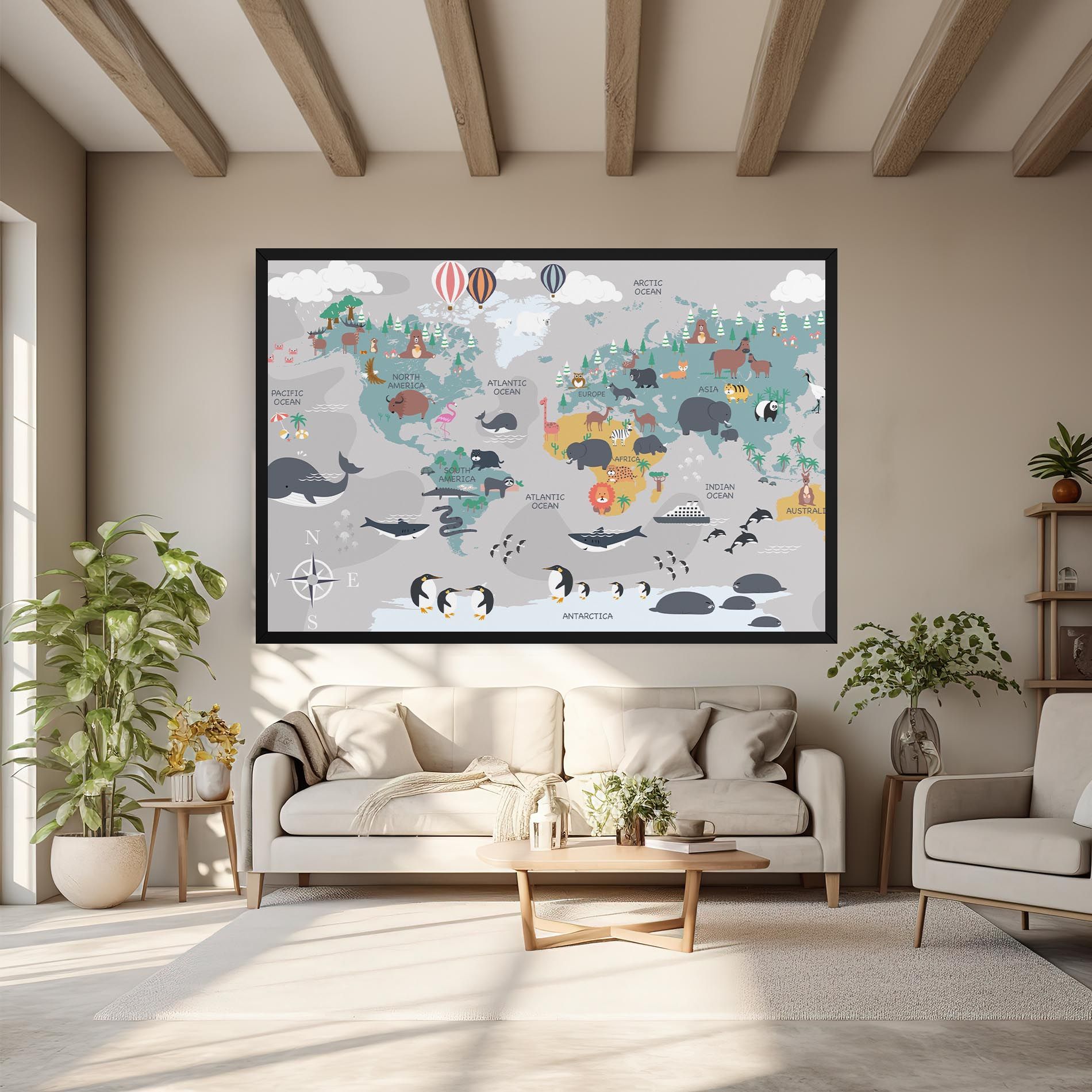 Cute Kids Map mockup 6