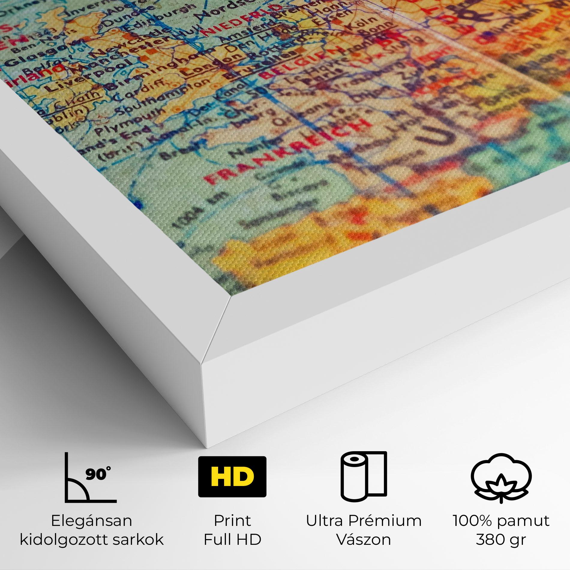 Vászonkép Globe mockup 4