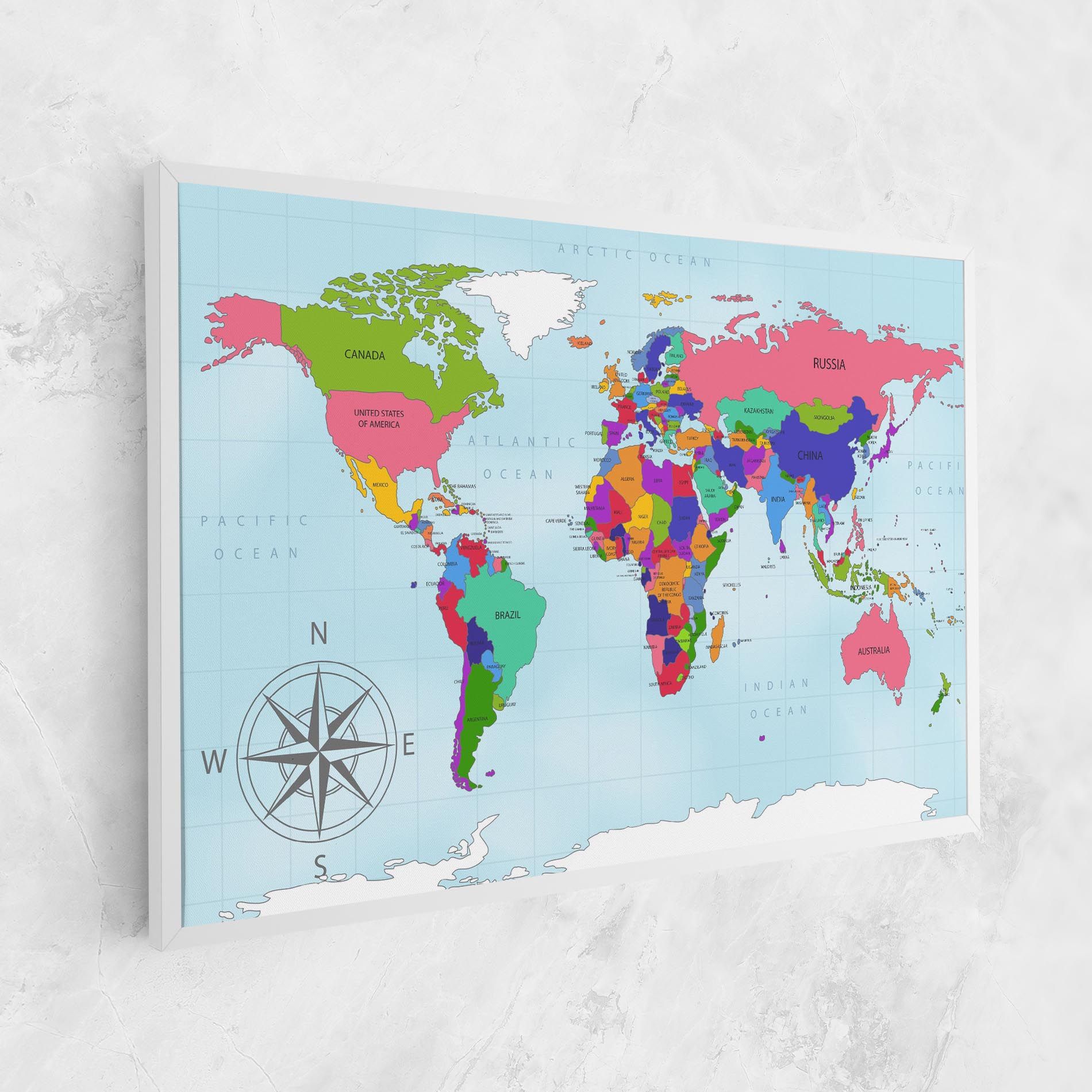 Colorful Continents mockup 1