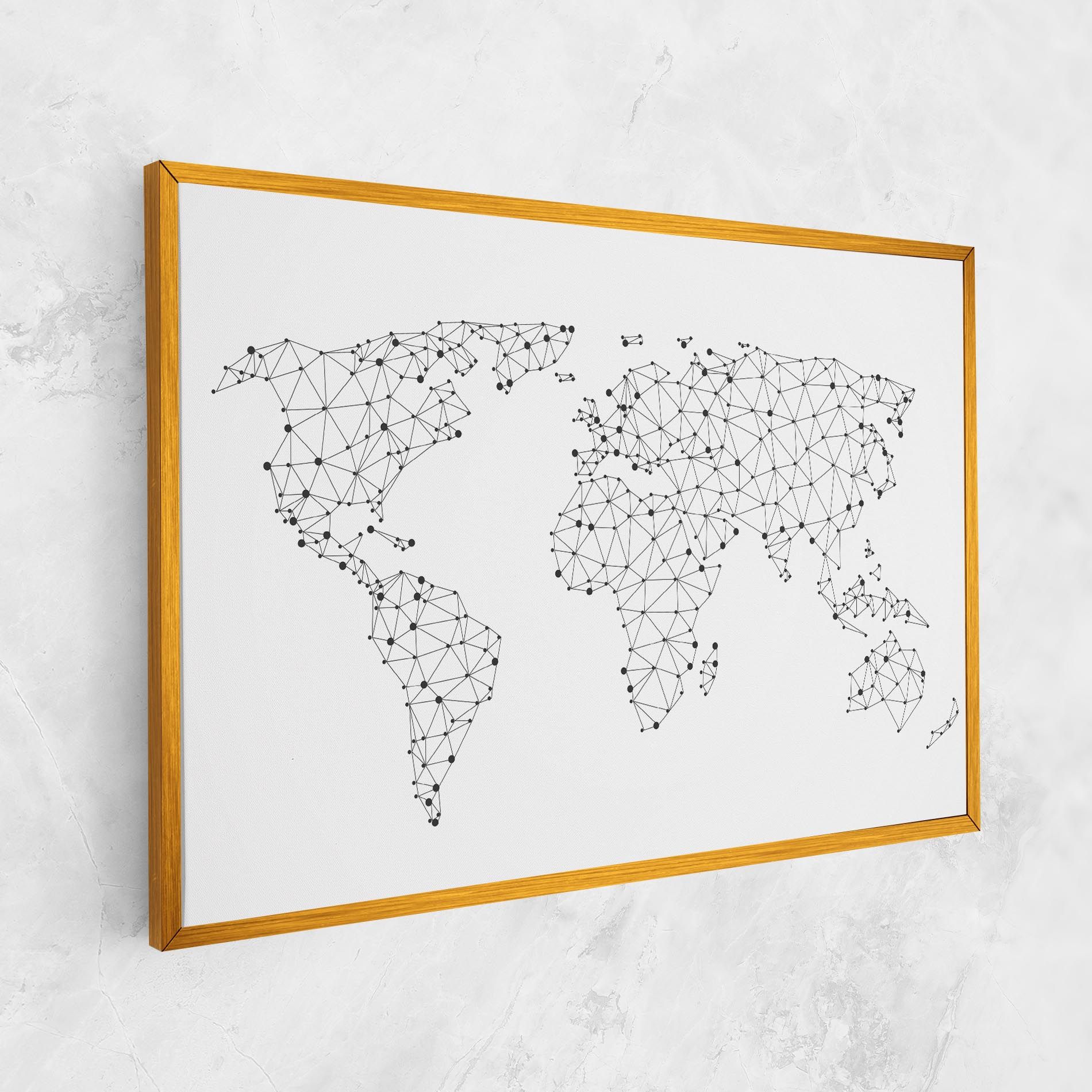 Black Map Line mockup 1