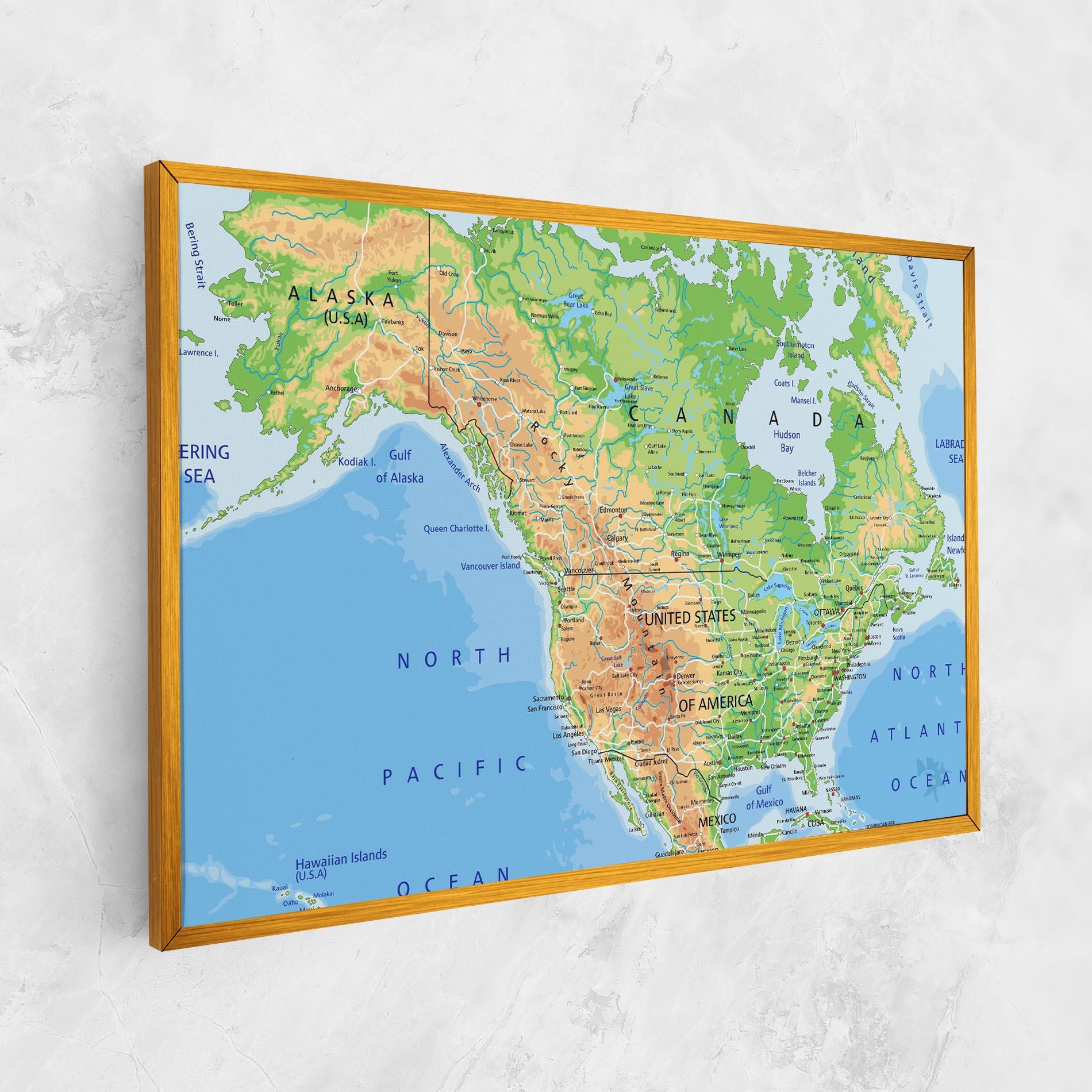 Vászonkép Canada mockup 1