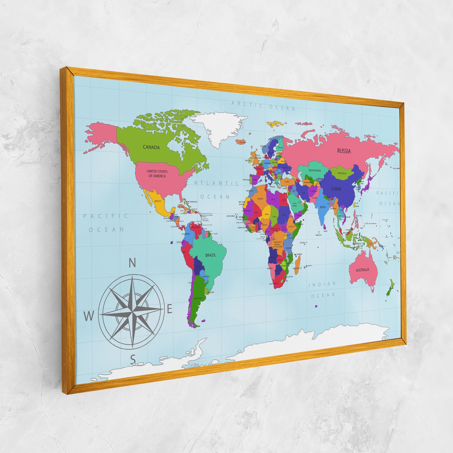 Colorful Continents mockup 1