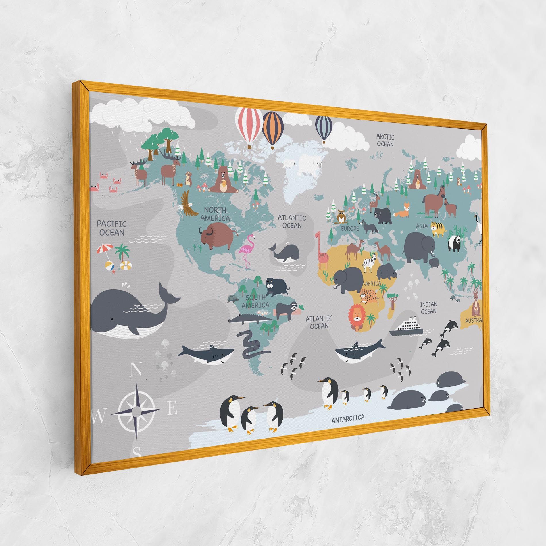 Cute Kids Map mockup 1