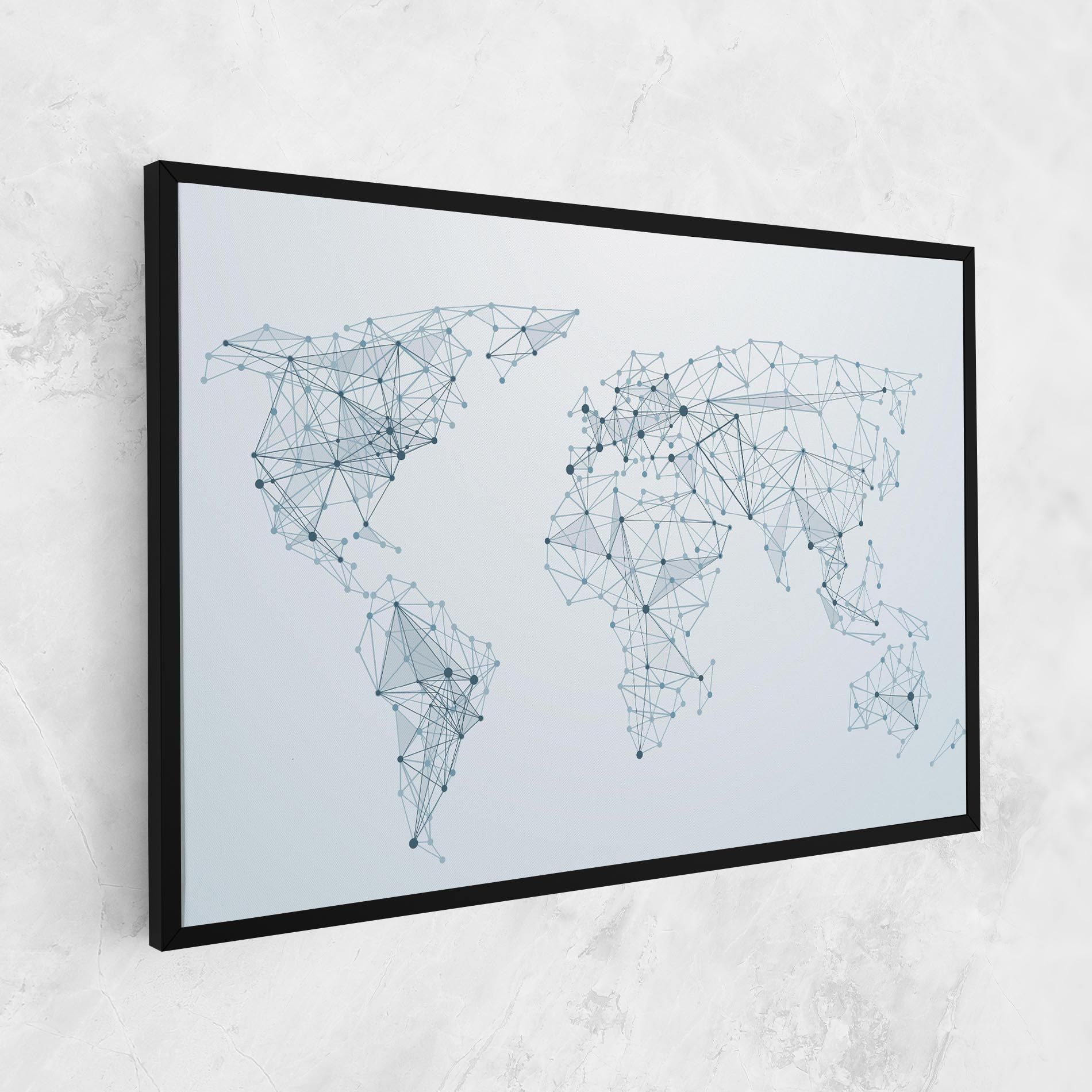 Blue Line Map mockup 1