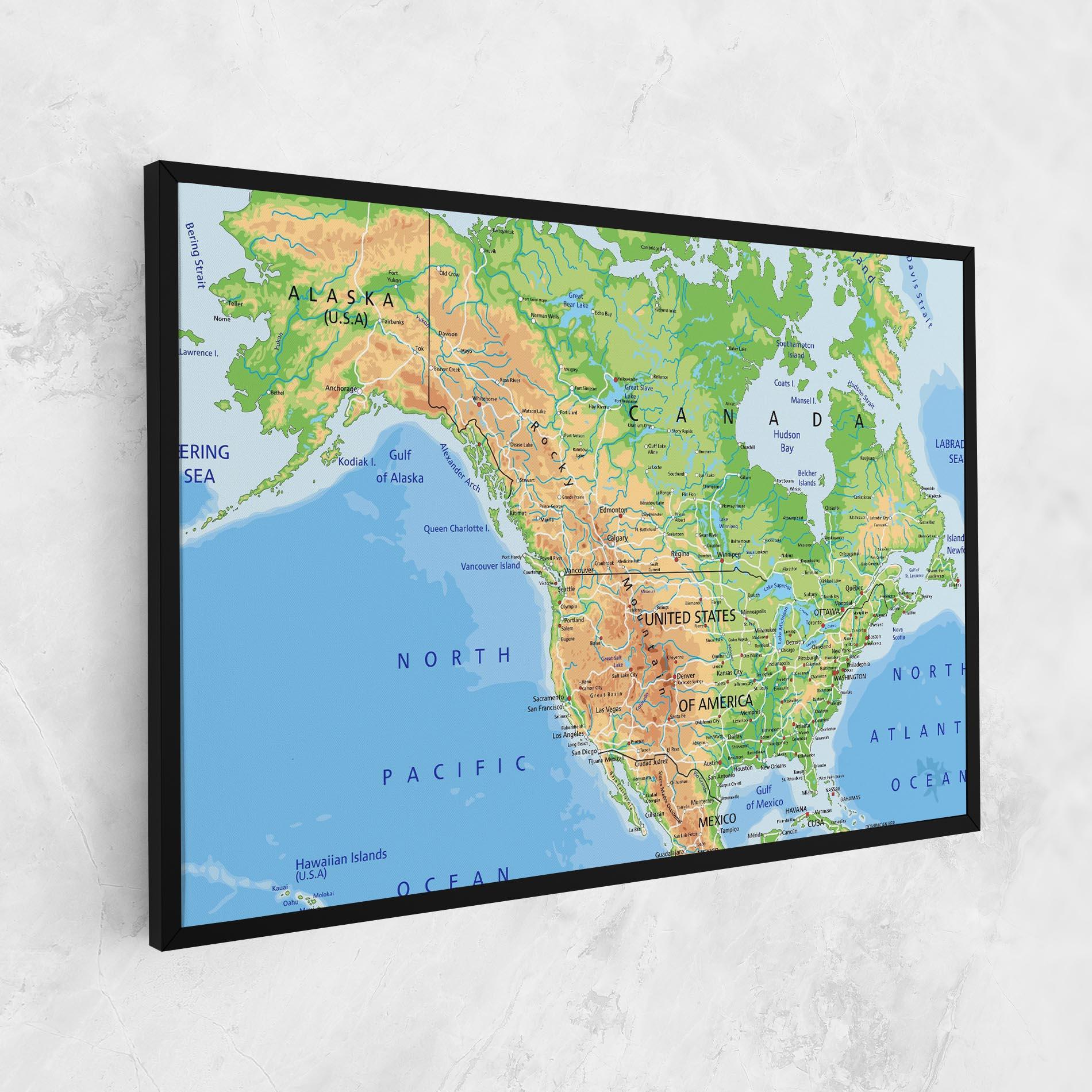 Vászonkép Canada mockup 1