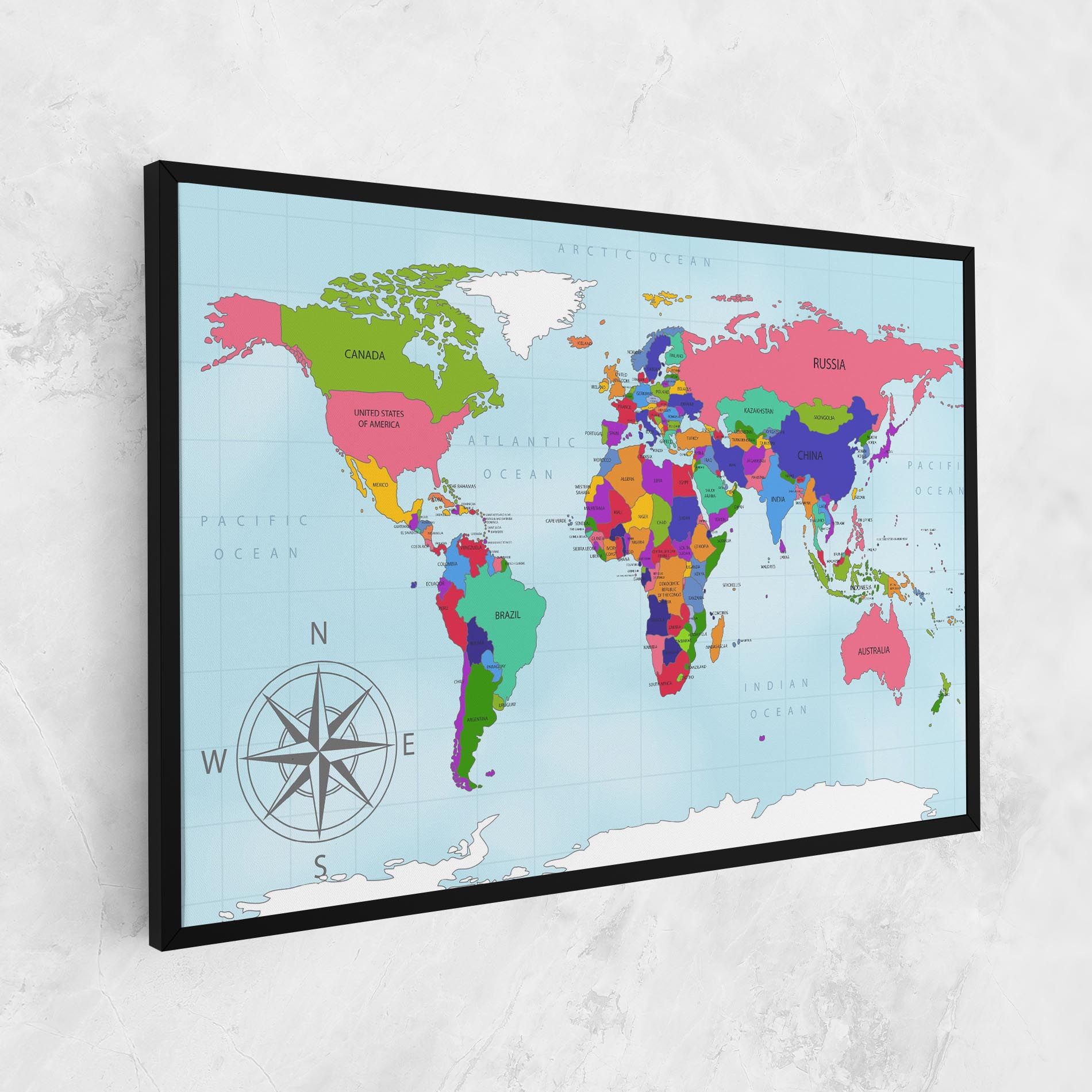 Colorful Continents mockup 1