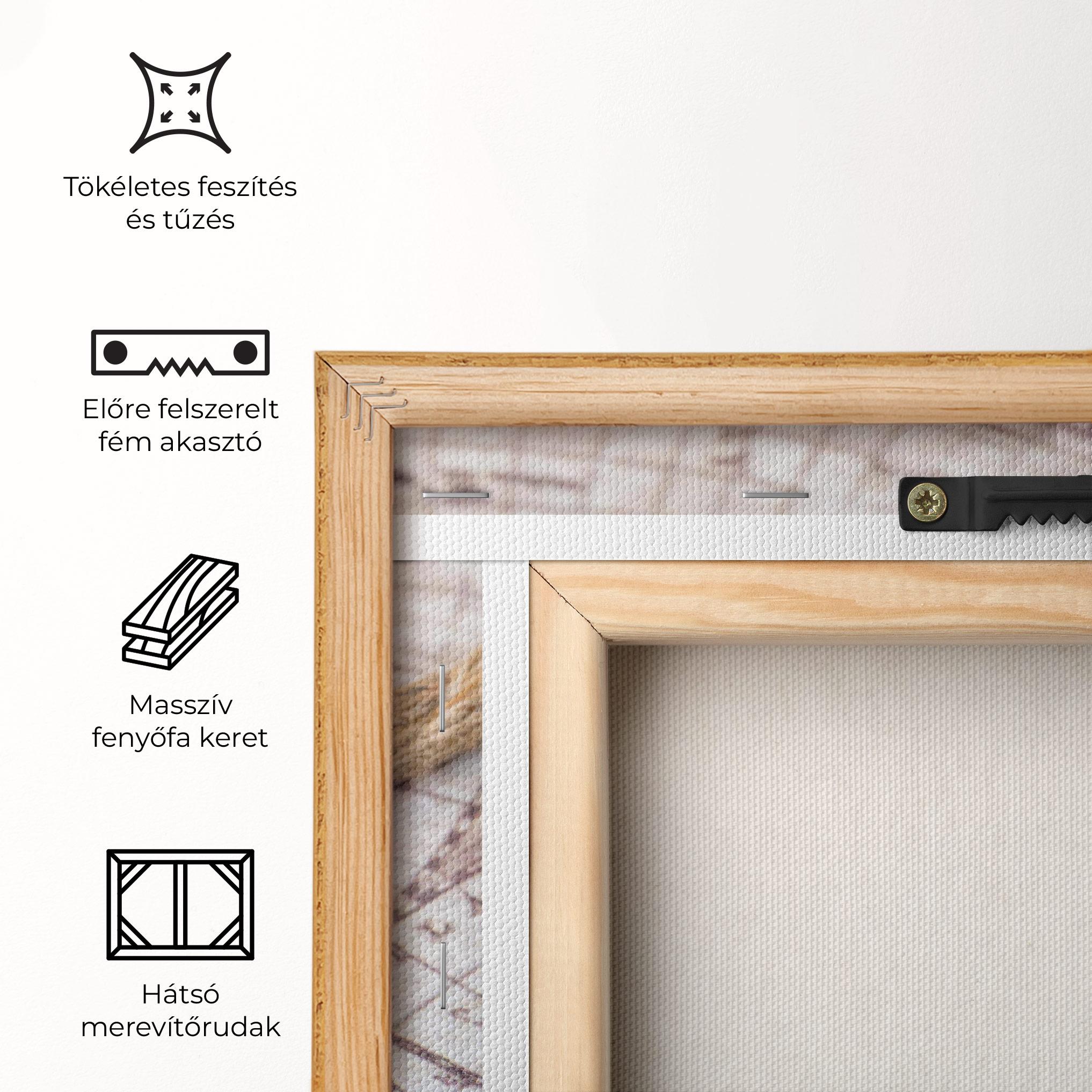 Vászonkép Anchor Map mockup 5