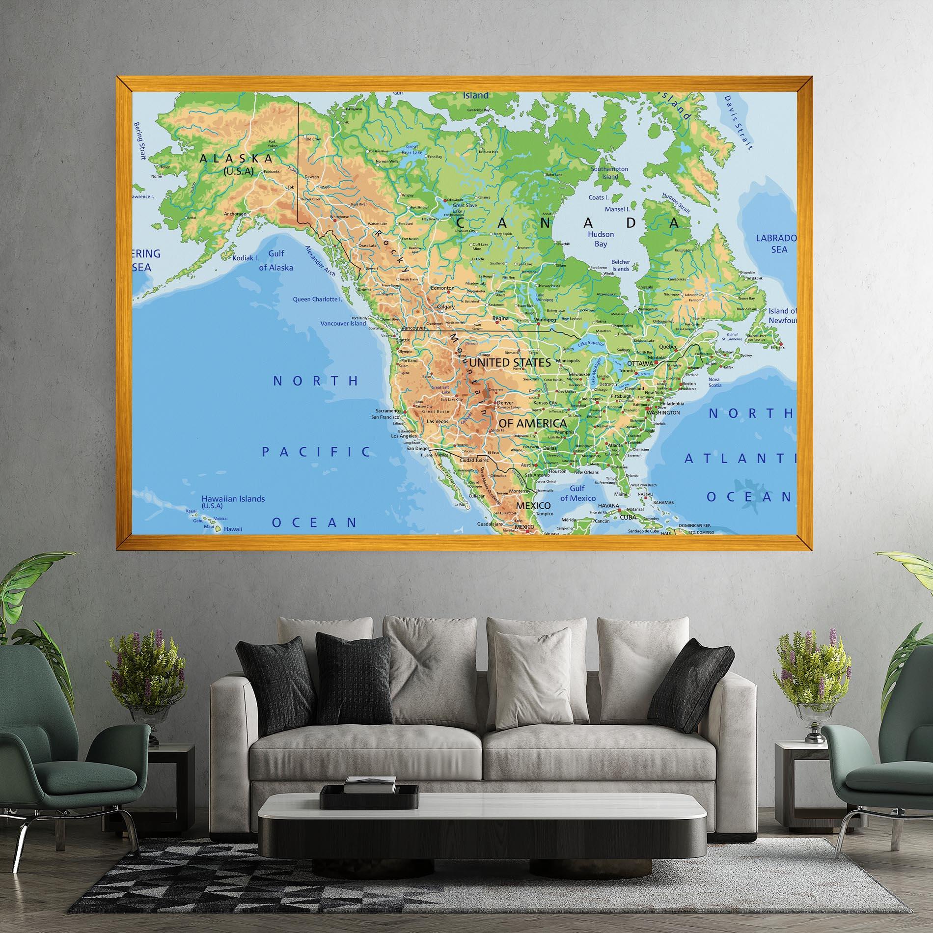 Vászonkép Canada mockup 7