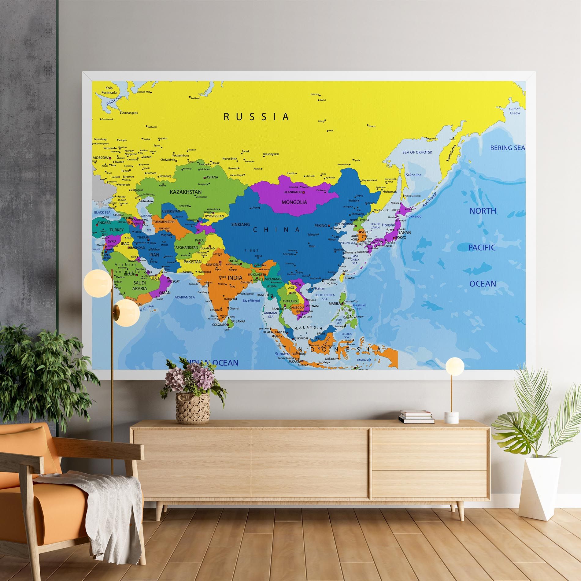 Asia Color Map mockup 9
