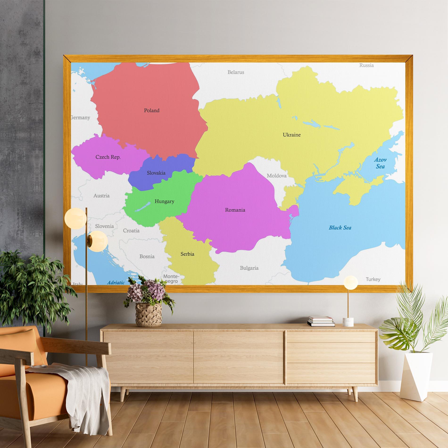 Vászonkép Black Sea mockup 9