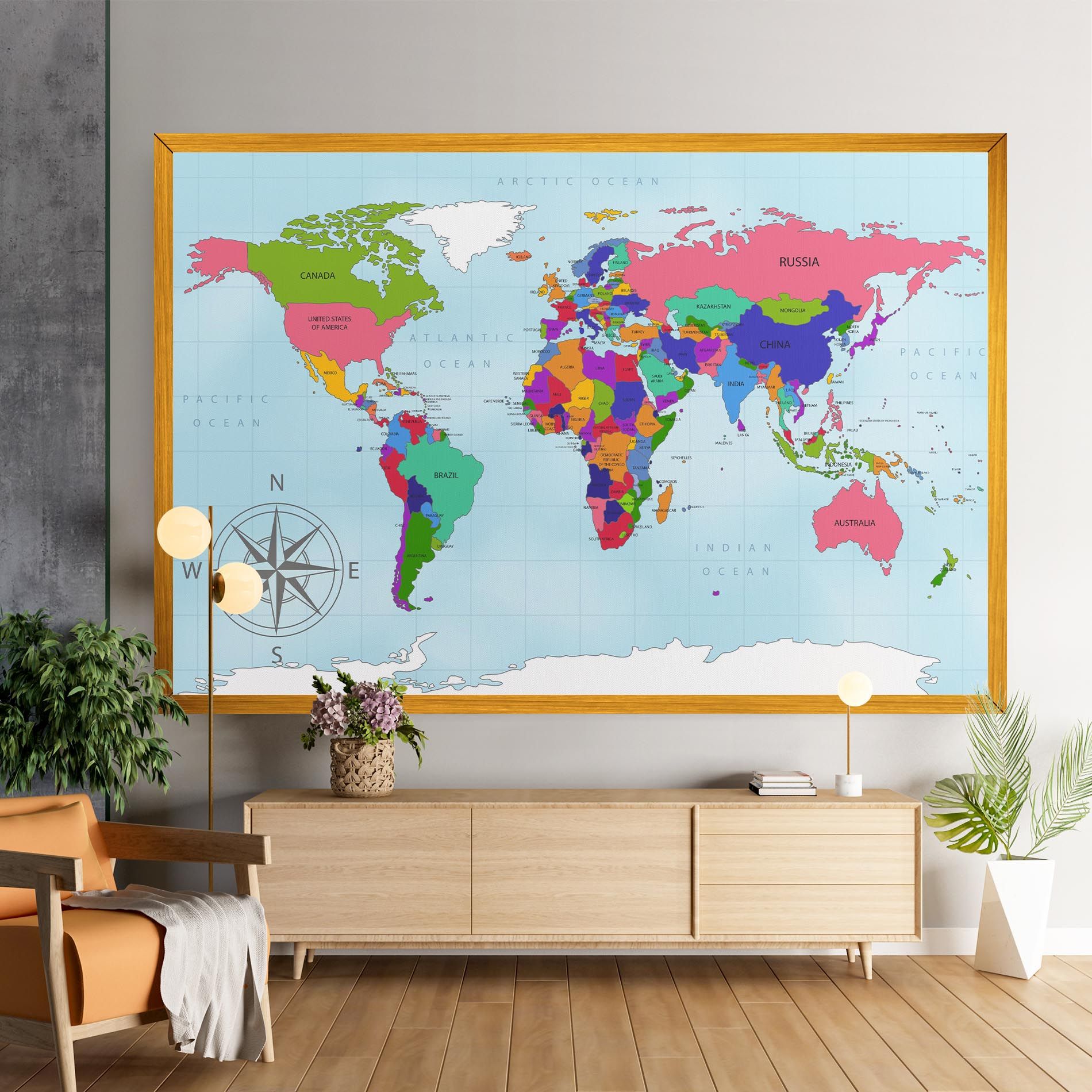 Colorful Continents mockup 9