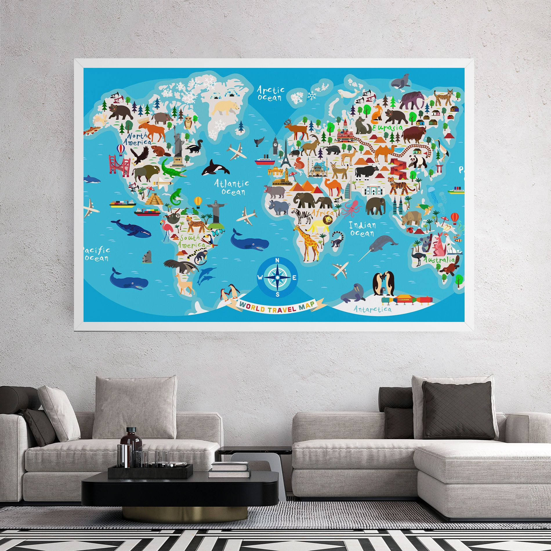 Travel Map mockup 2
