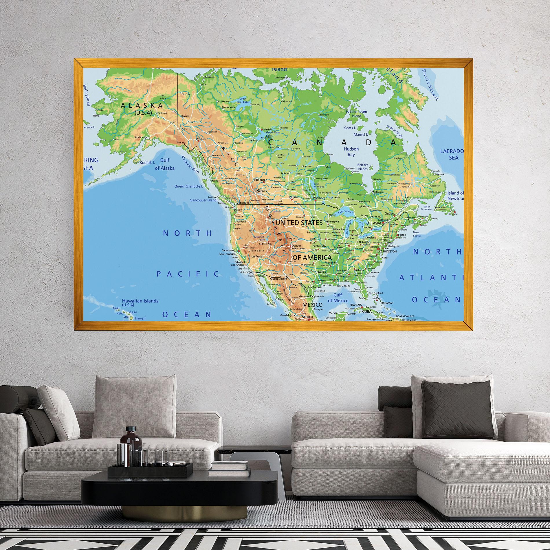 Vászonkép Canada mockup 2