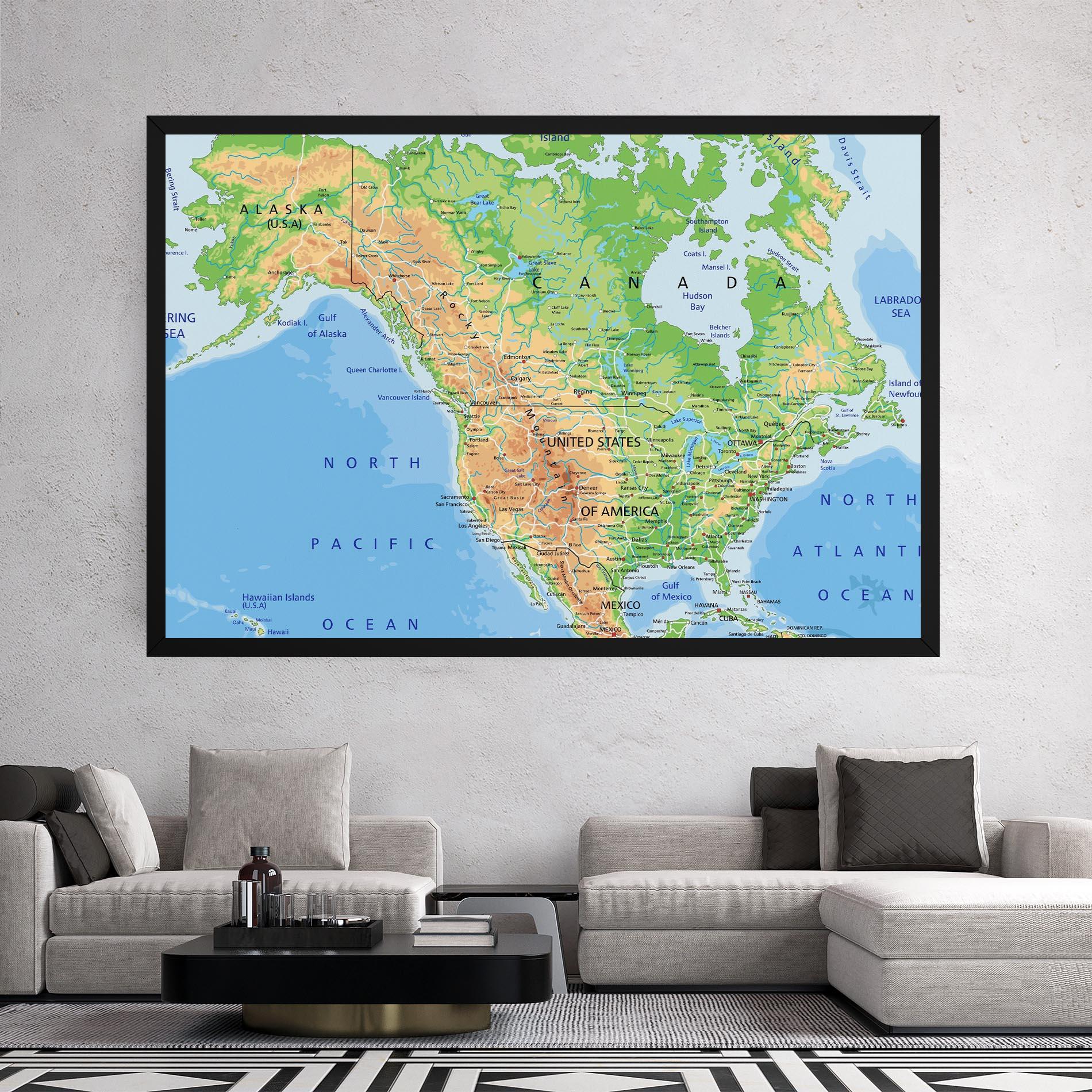 Vászonkép Canada mockup 2