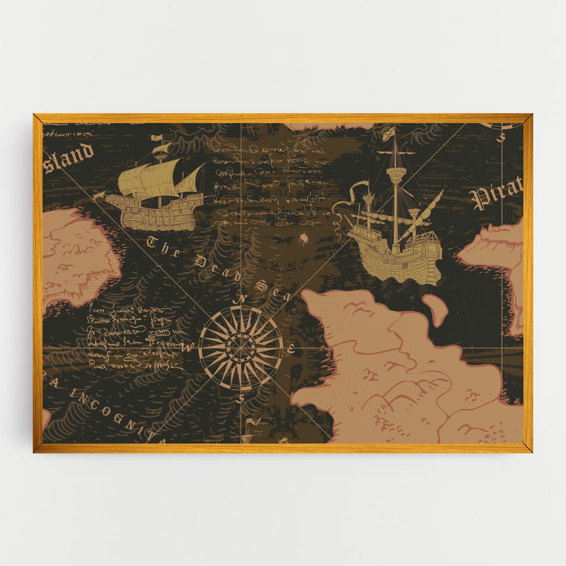 Cool Old Map mockup 0