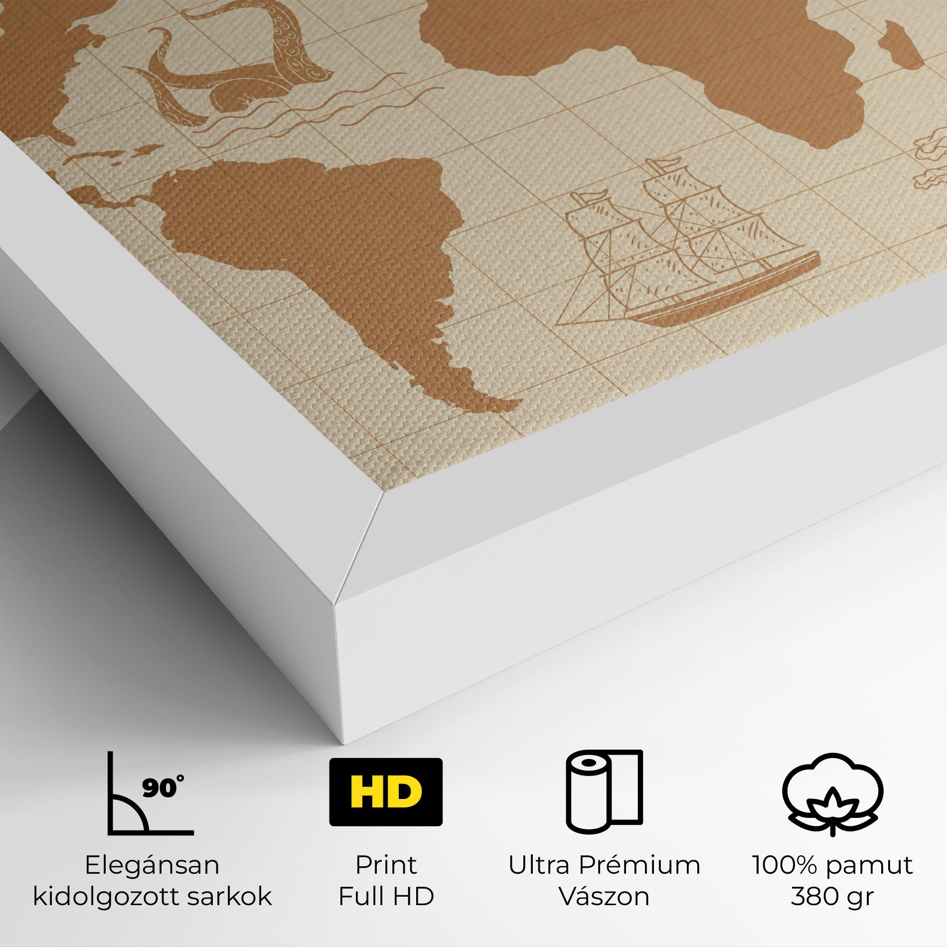Light Cream Map mockup 4