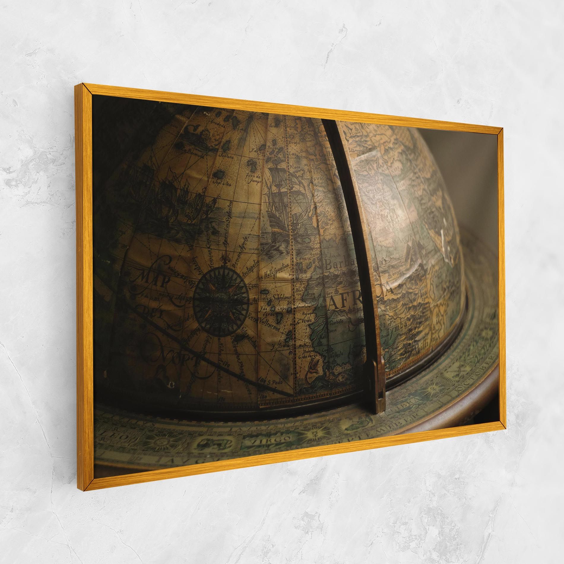 Globe Map mockup 1