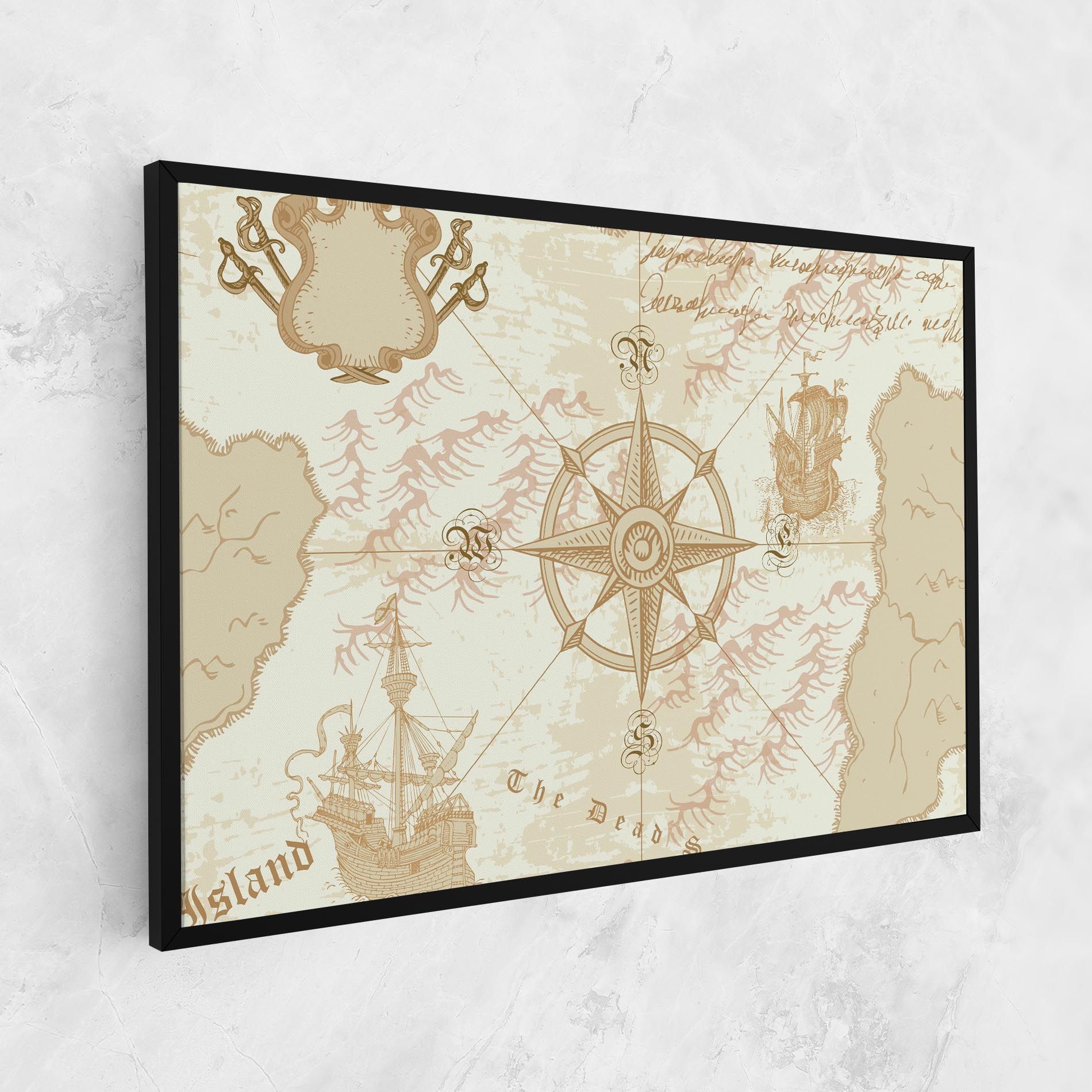 Cream Compass mockup 1