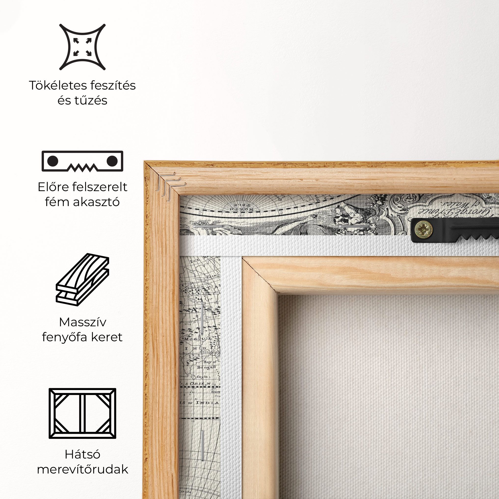 Black White Map mockup 5