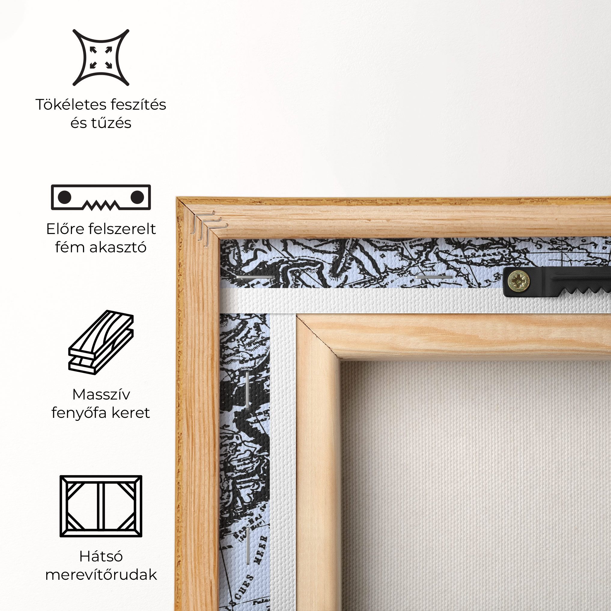 Blue Old Map mockup 5