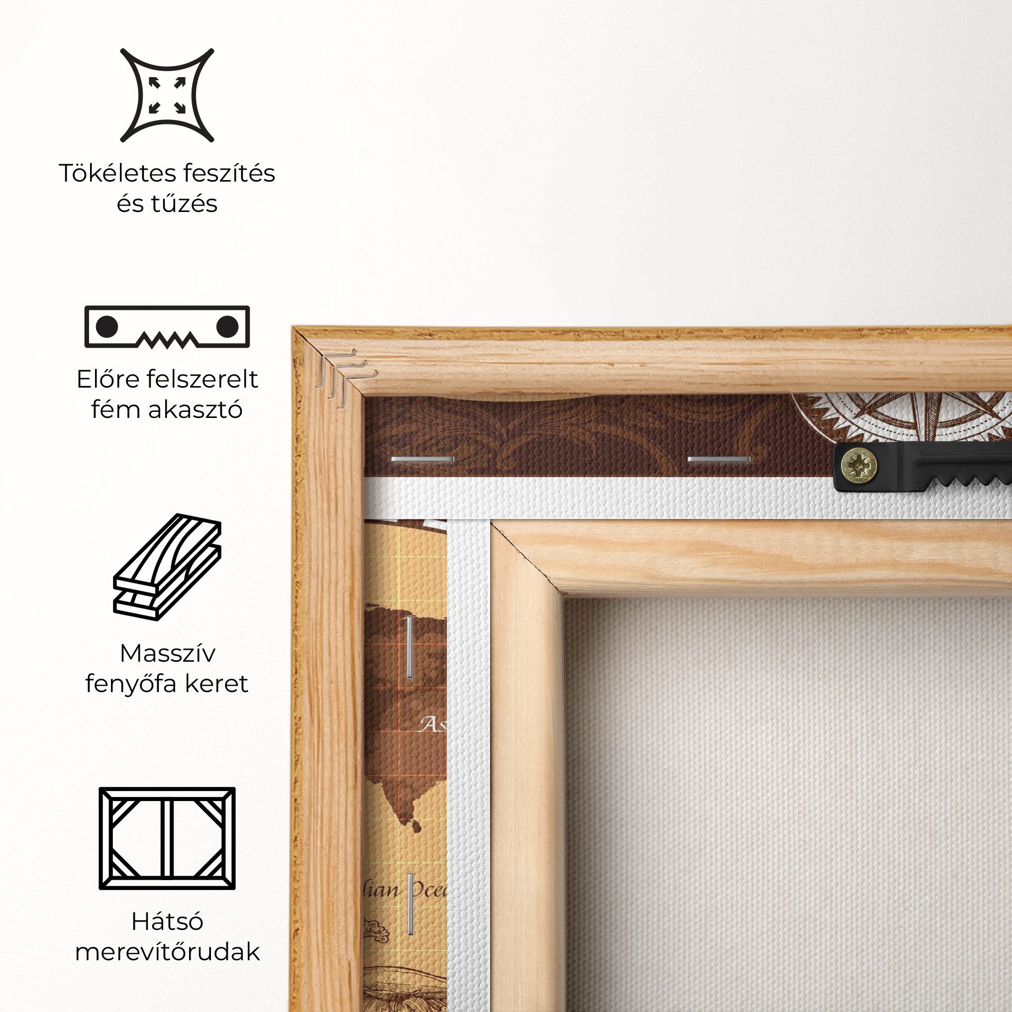 Old Brown Map mockup 5