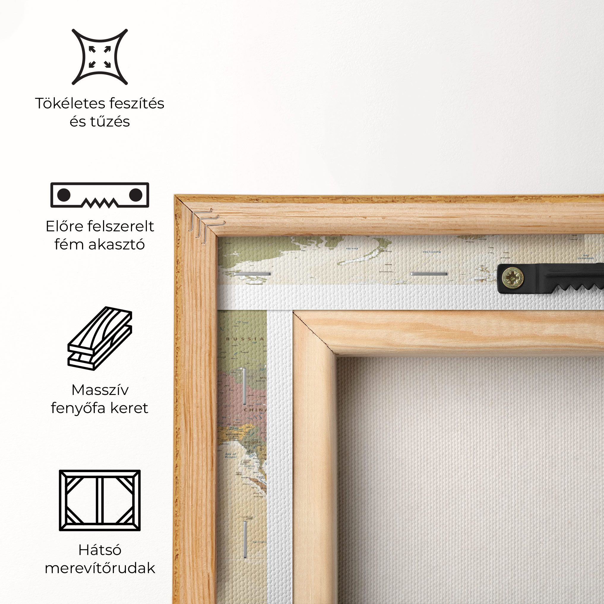 World Map Vintage mockup 5