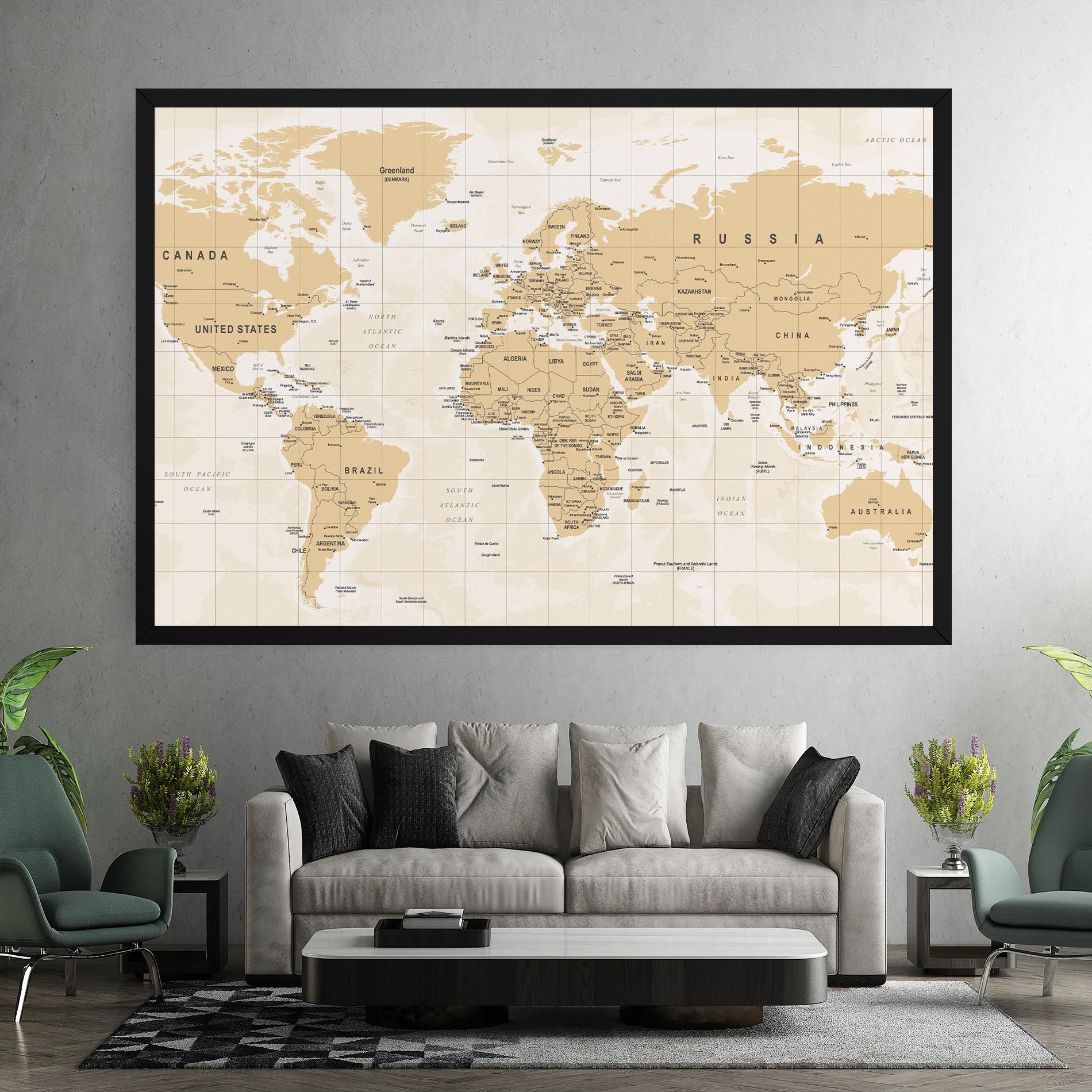 World Old Map mockup 7