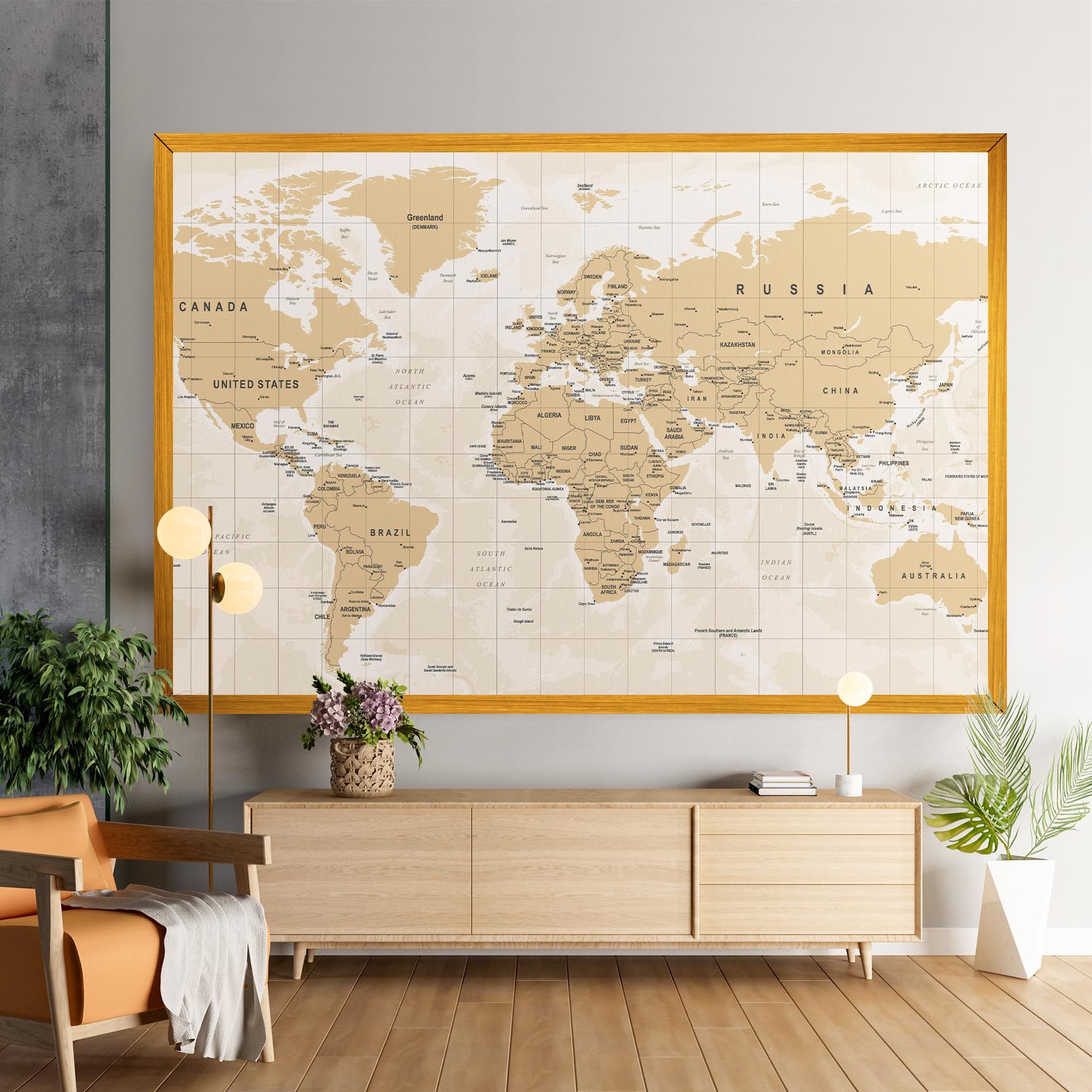 World Old Map mockup 9