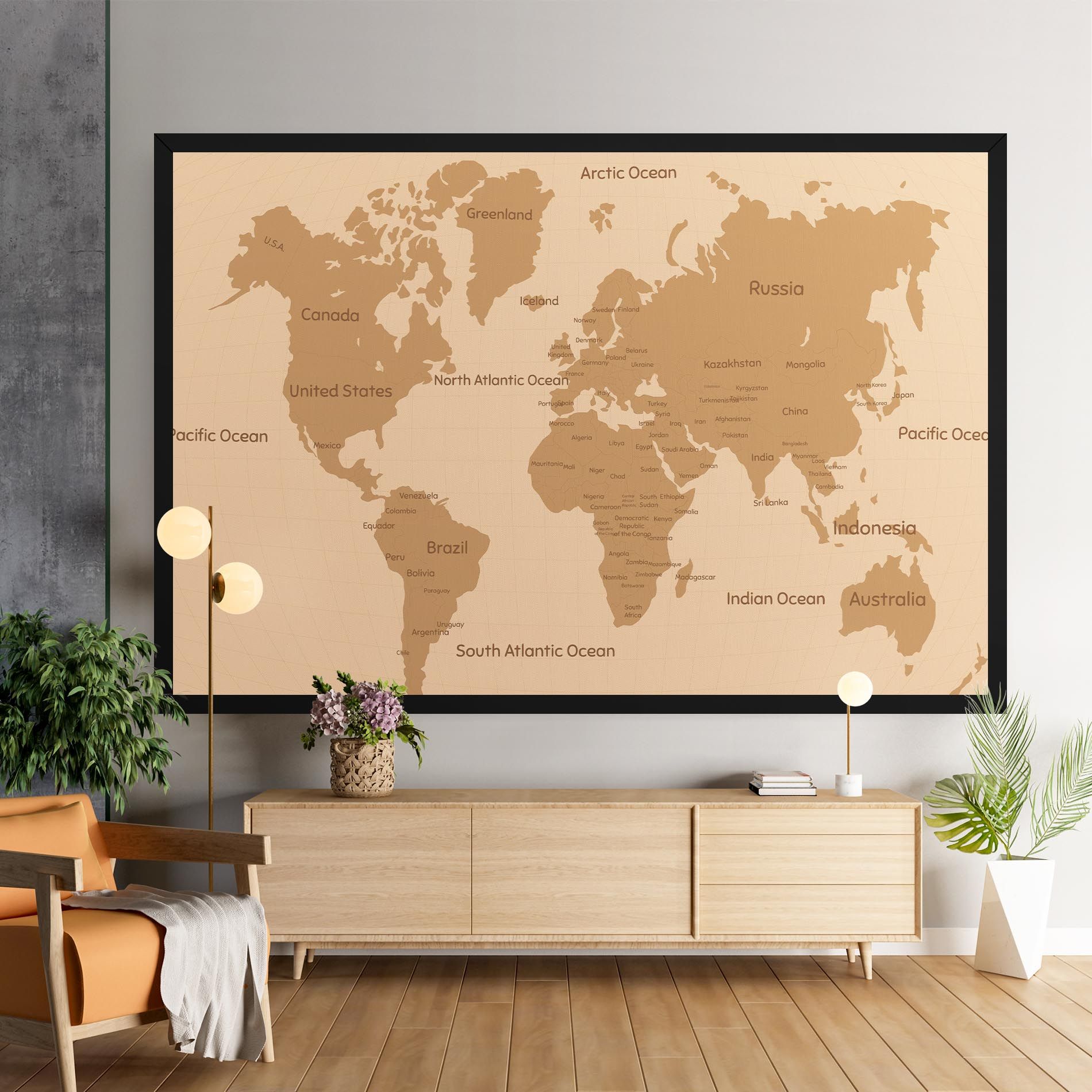 Ocean Old Map mockup 9