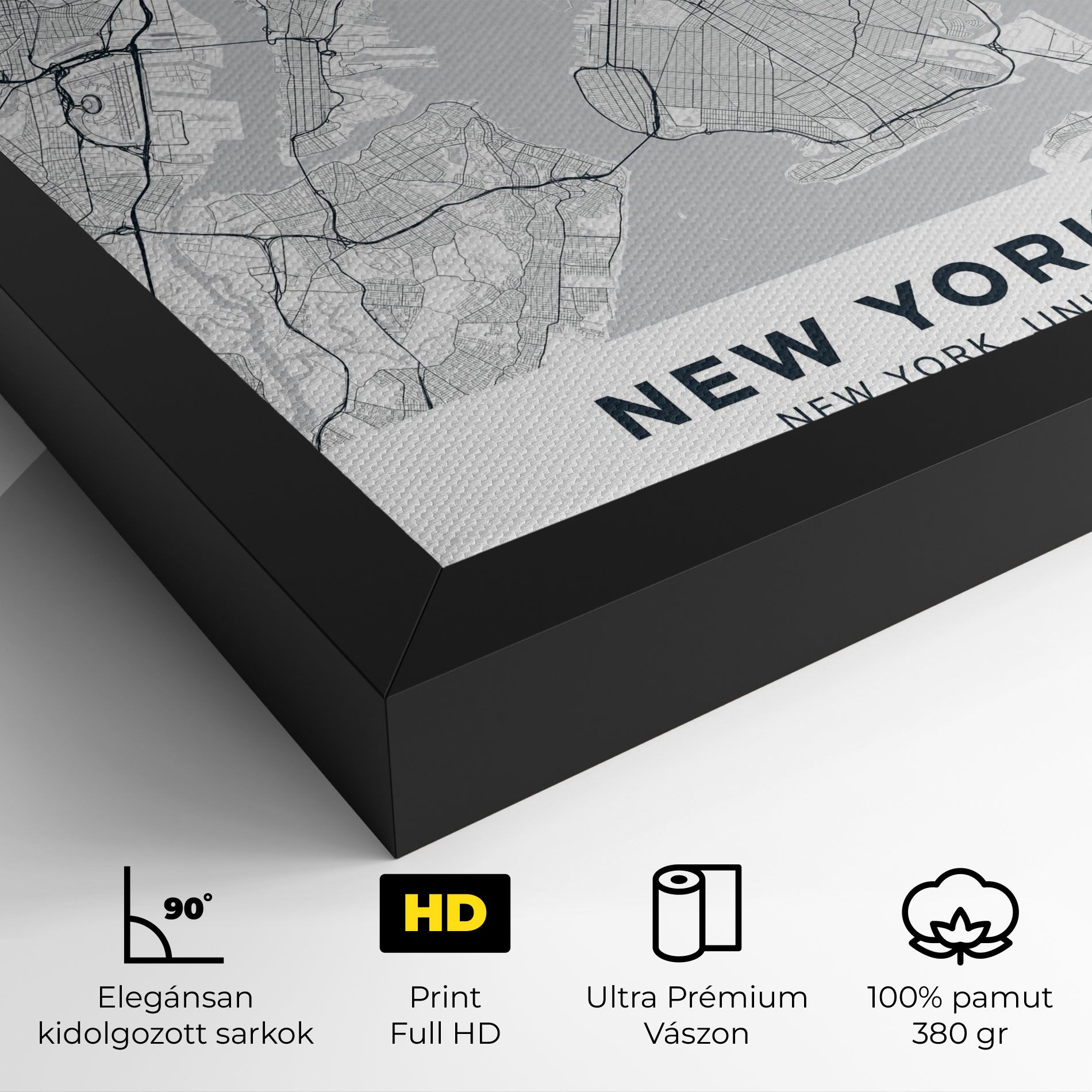 New York Map mockup 4