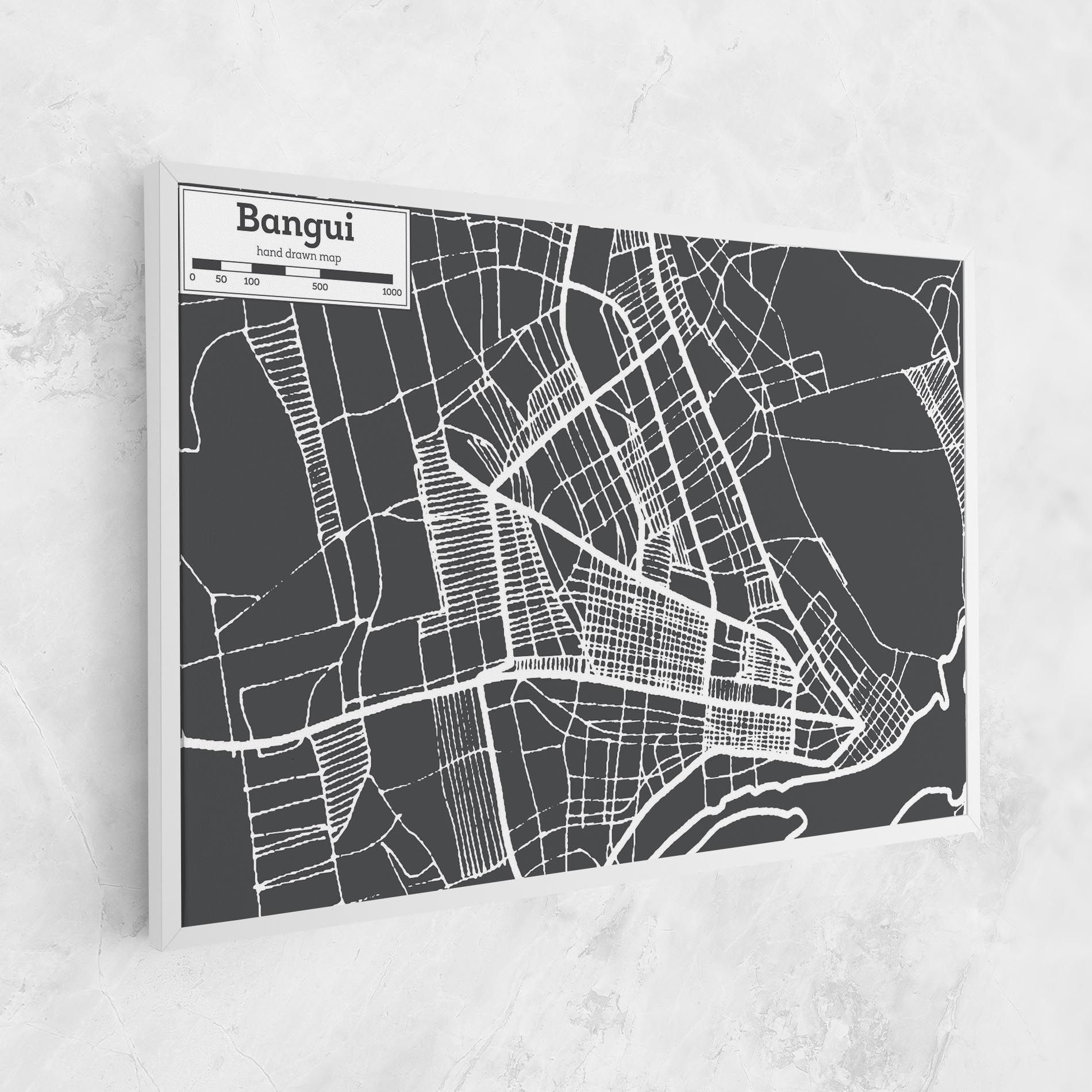 Bangui Map mockup 1