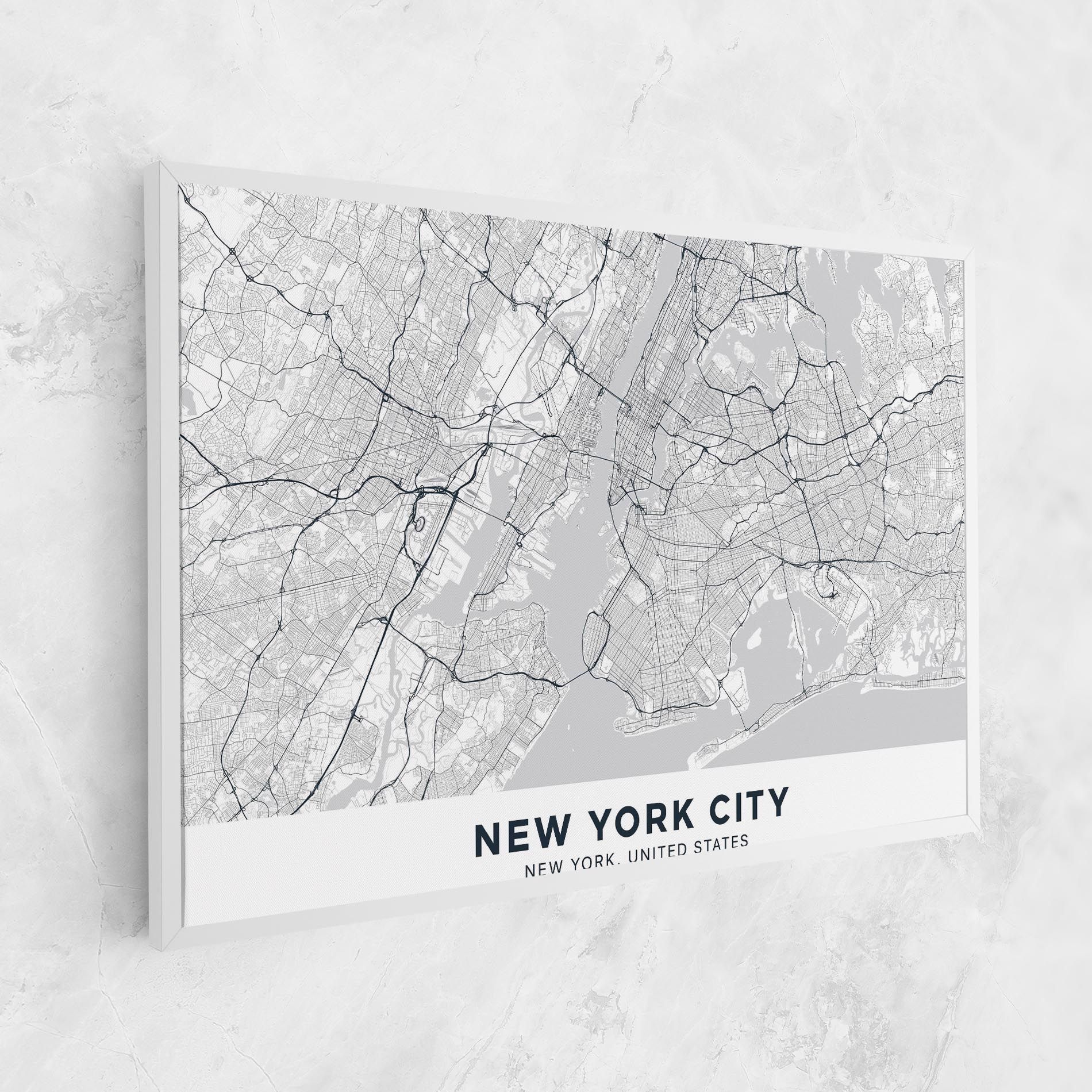 New York Map mockup 1