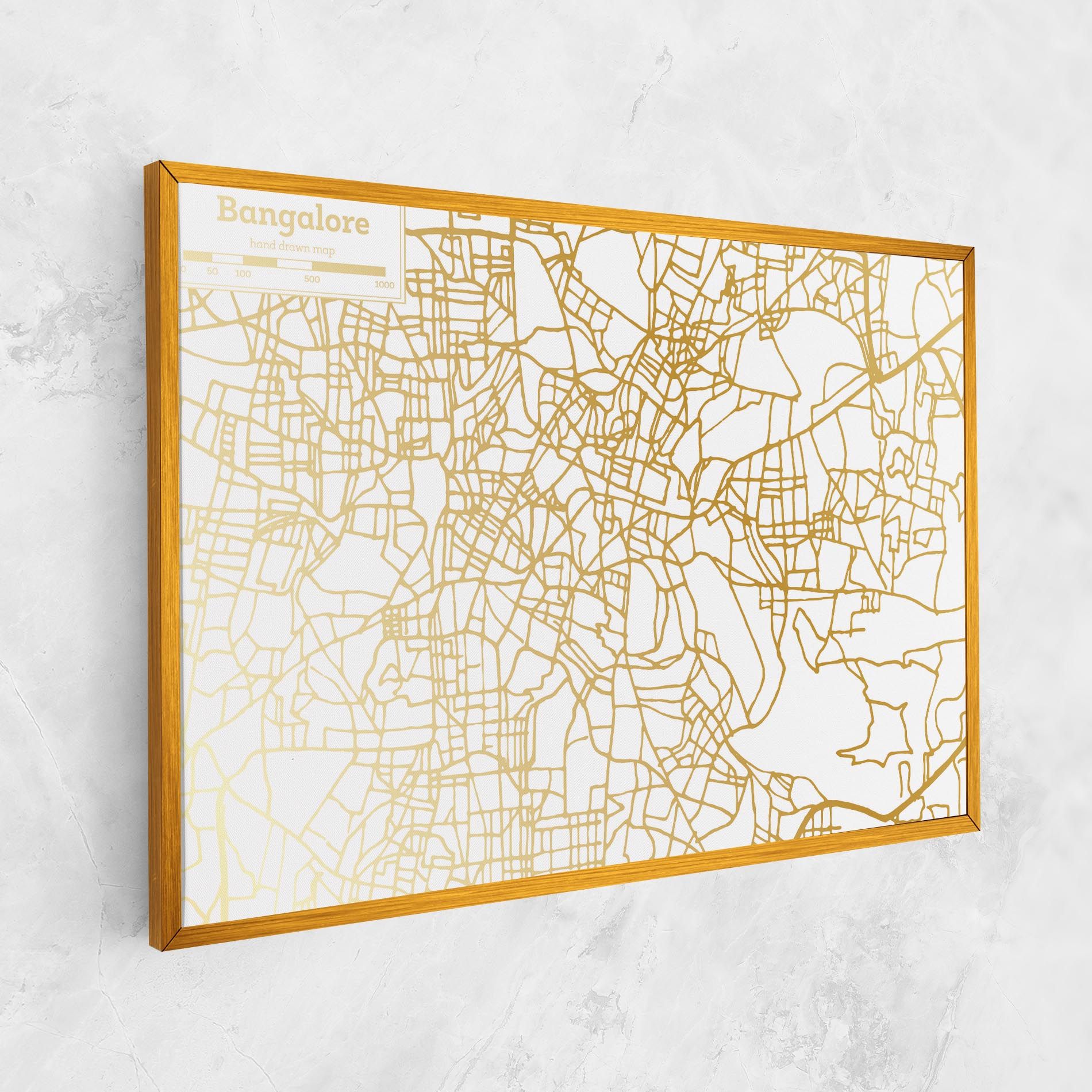 Bangalore Map mockup 1