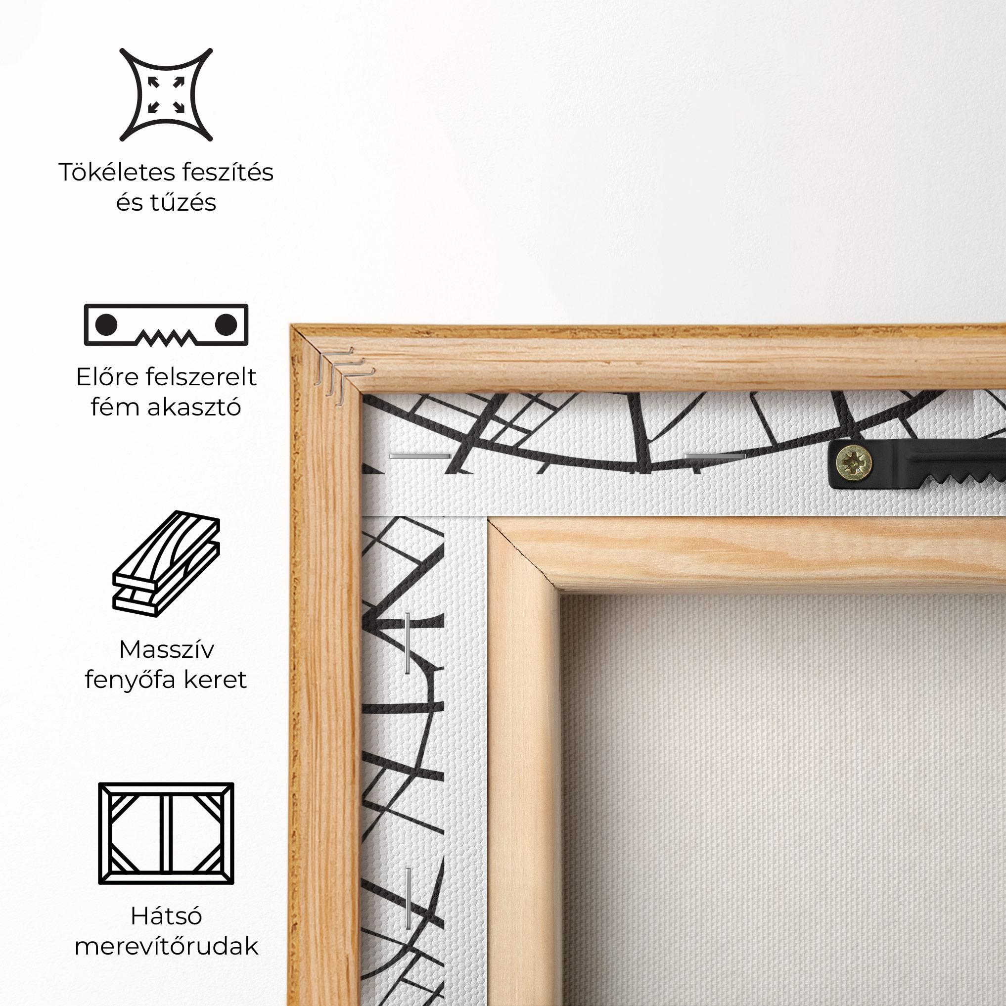 Vászonkép Berlin Map mockup 5