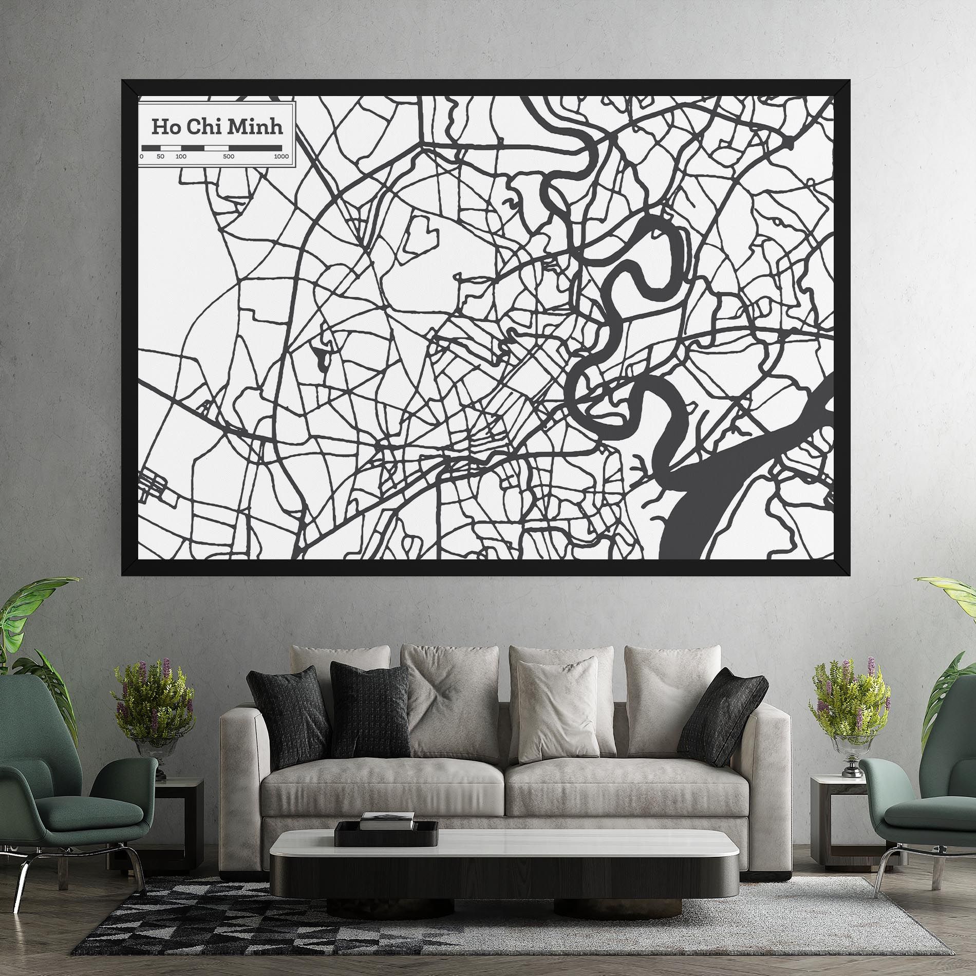 Ho Chi Minh Map mockup 7