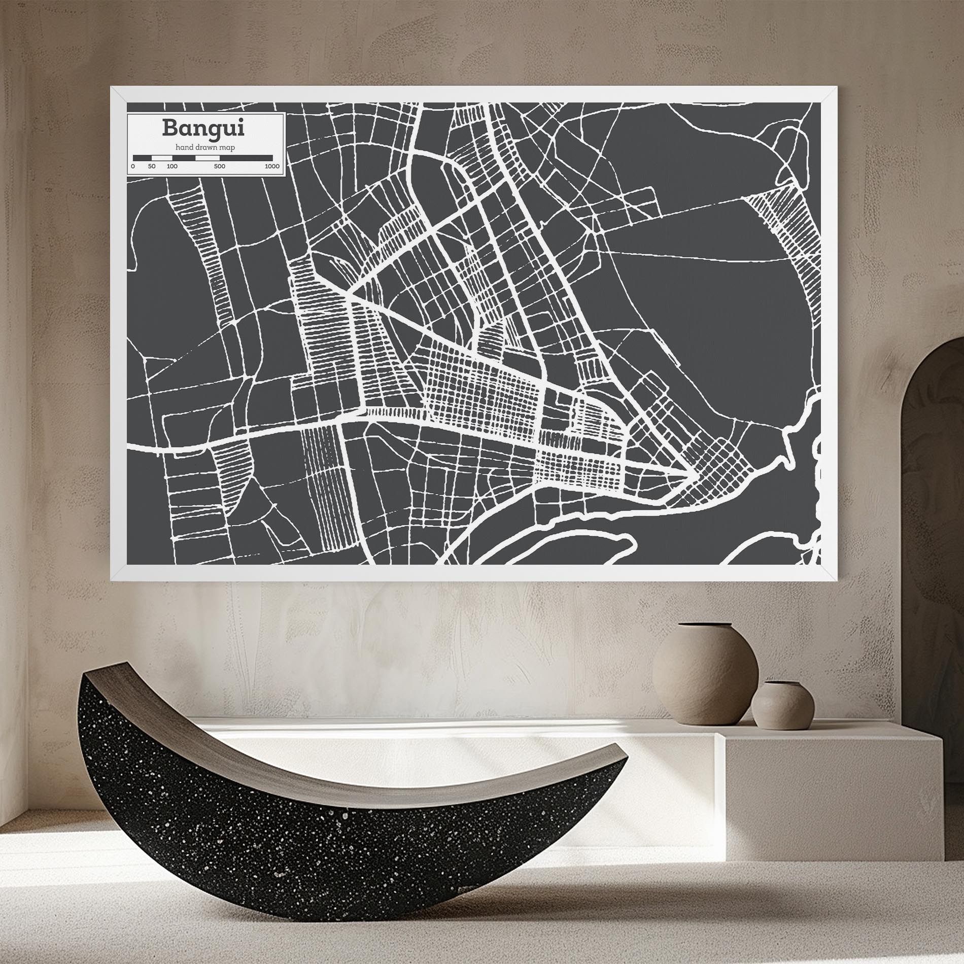 Bangui Map mockup 8