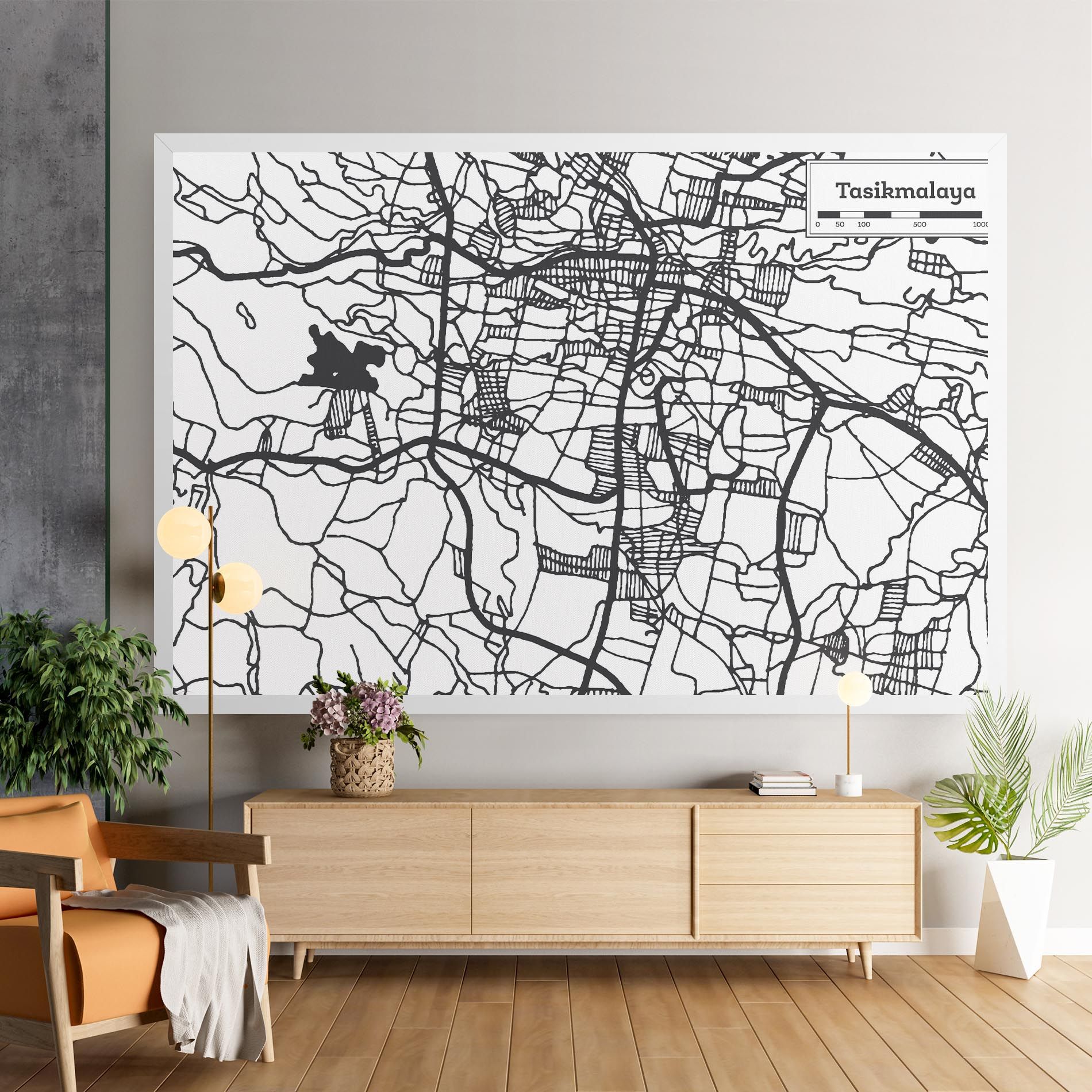 Tasikmalaya Map mockup 9