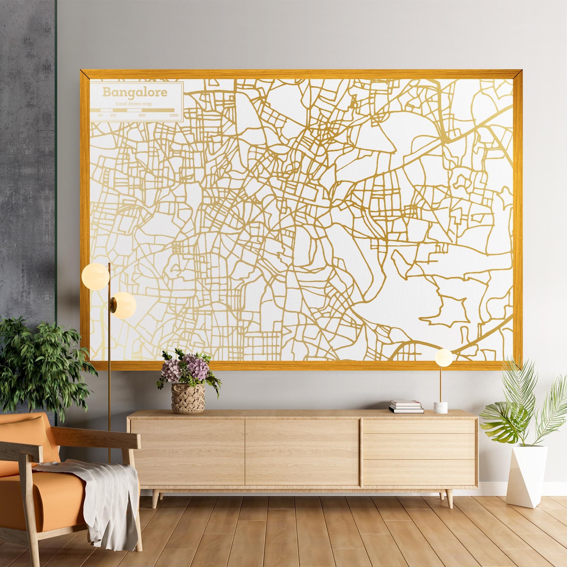 Bangalore Map mockup 9