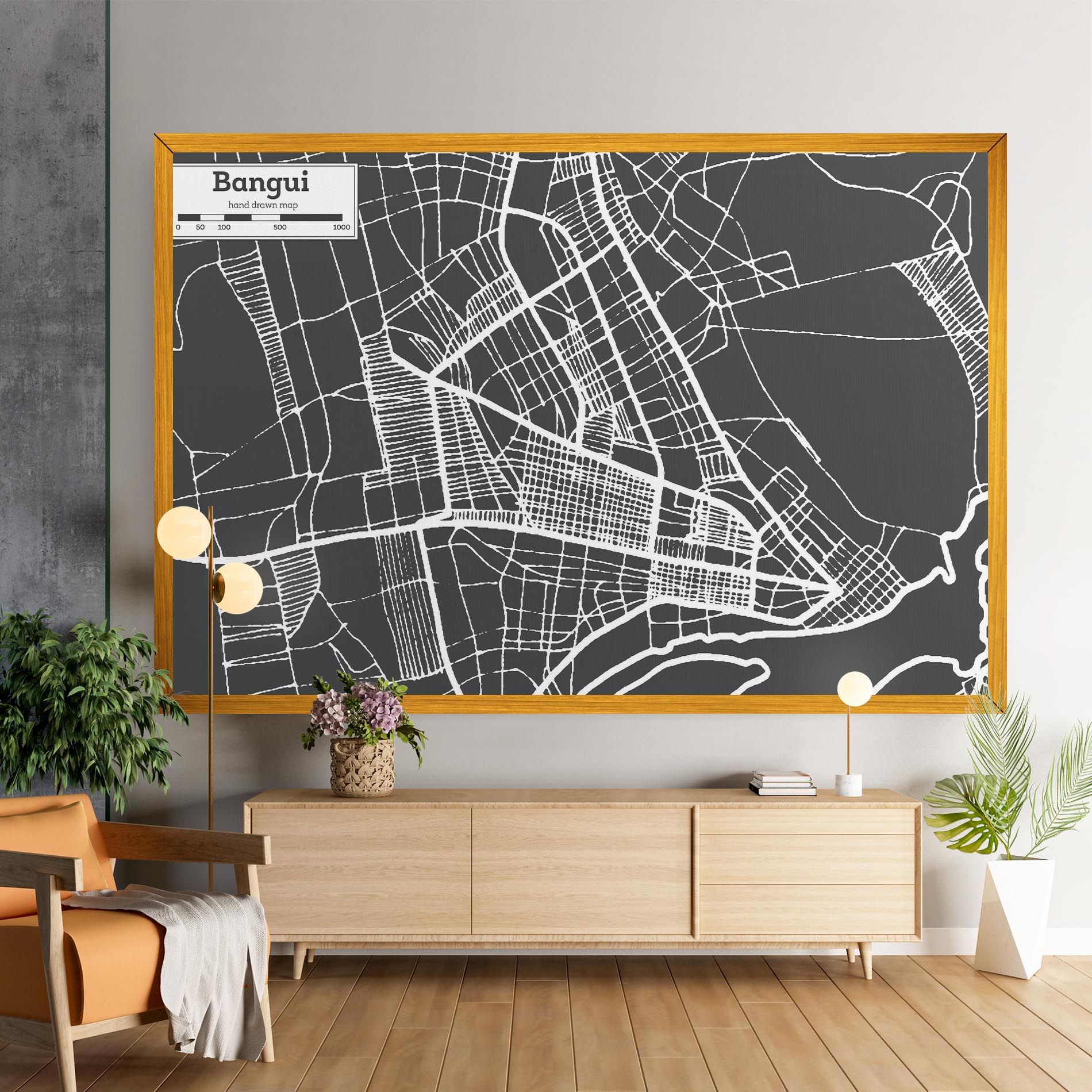 Bangui Map mockup 9