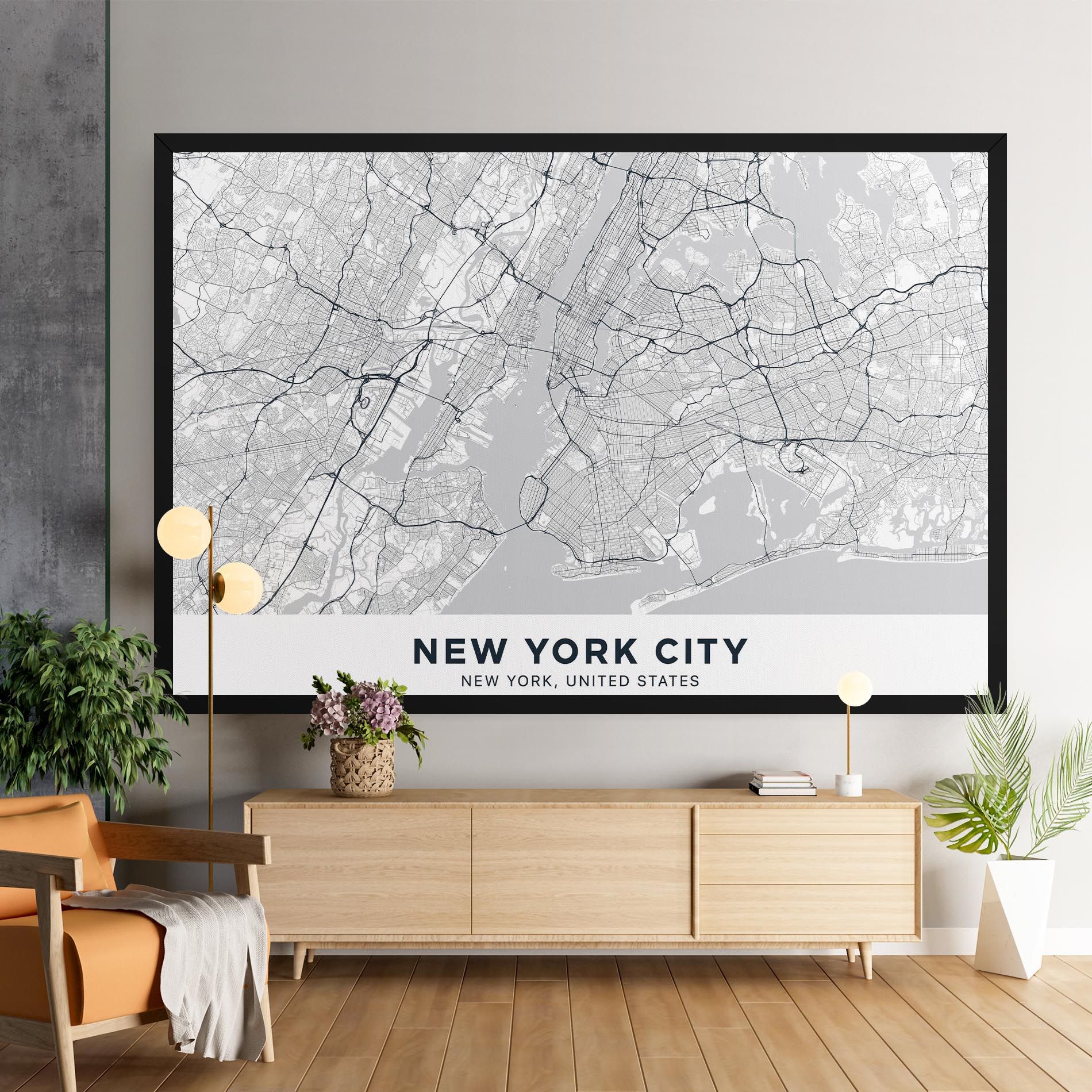 New York Map mockup 9