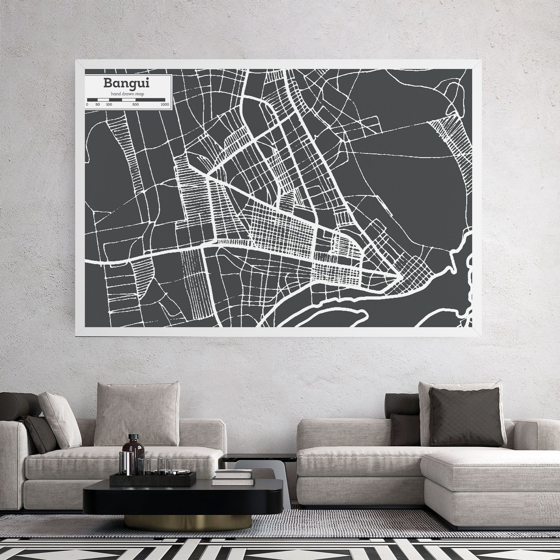 Bangui Map mockup 2