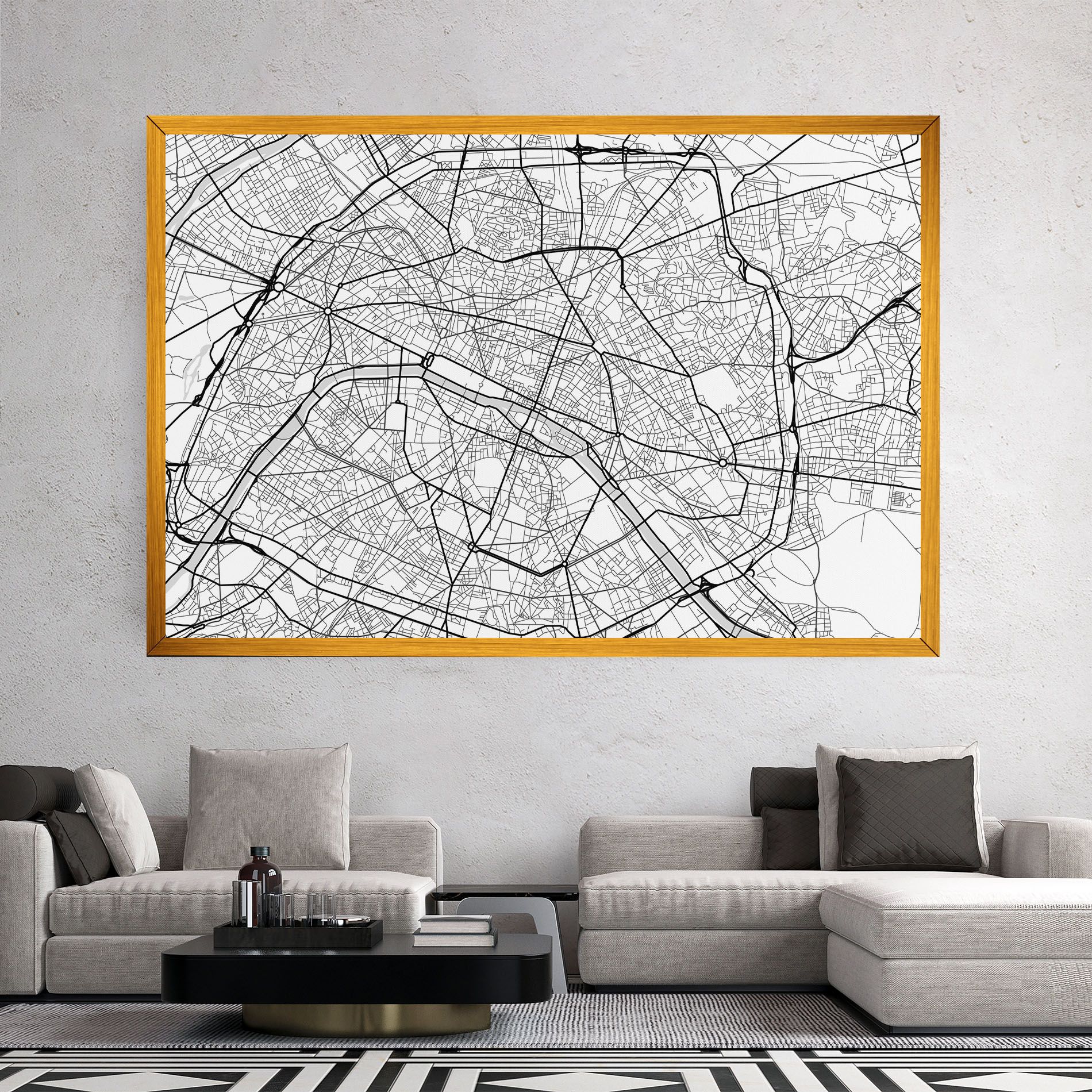 City Black Line mockup 2